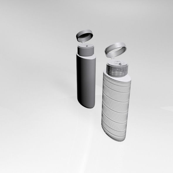 Hair Perfector Bottle 01 3D model_13