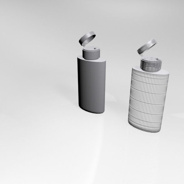 Hair Perfector Bottle 01 3D model_14