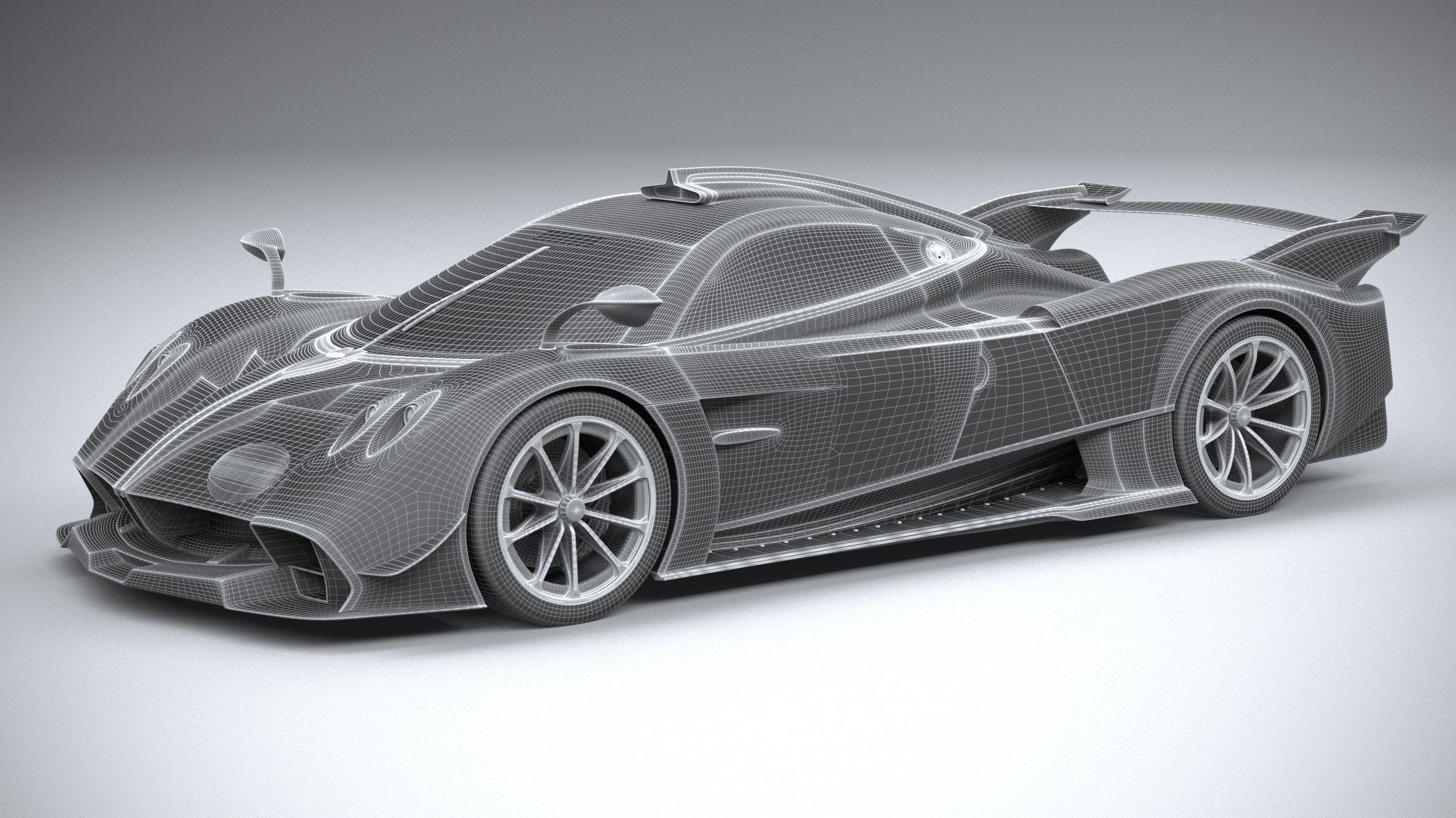 Pagani Huayra R 2021 3D model_26