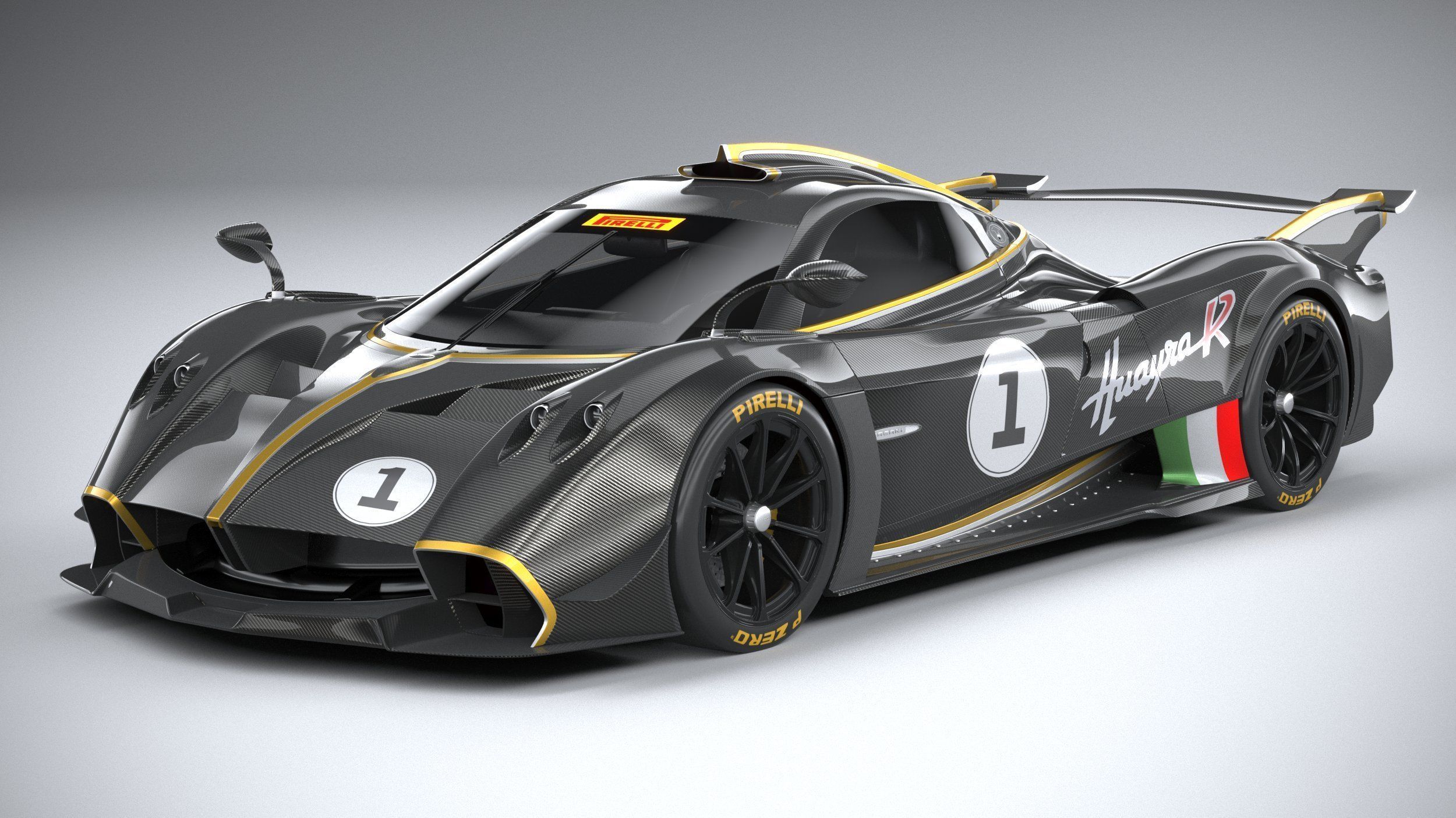 Pagani Huayra R 2021 3D model_1