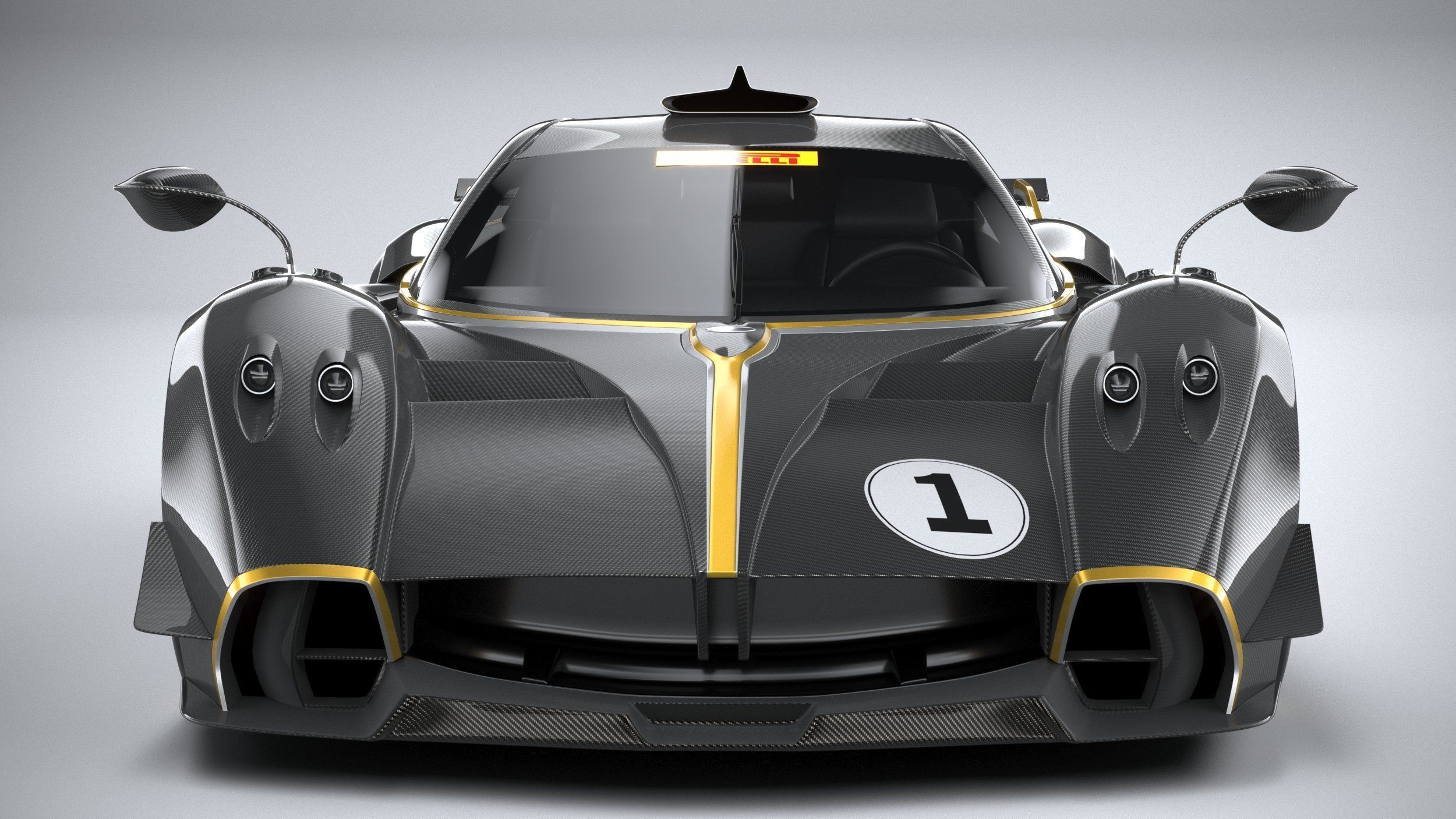 Pagani Huayra R 2021 3D model_13