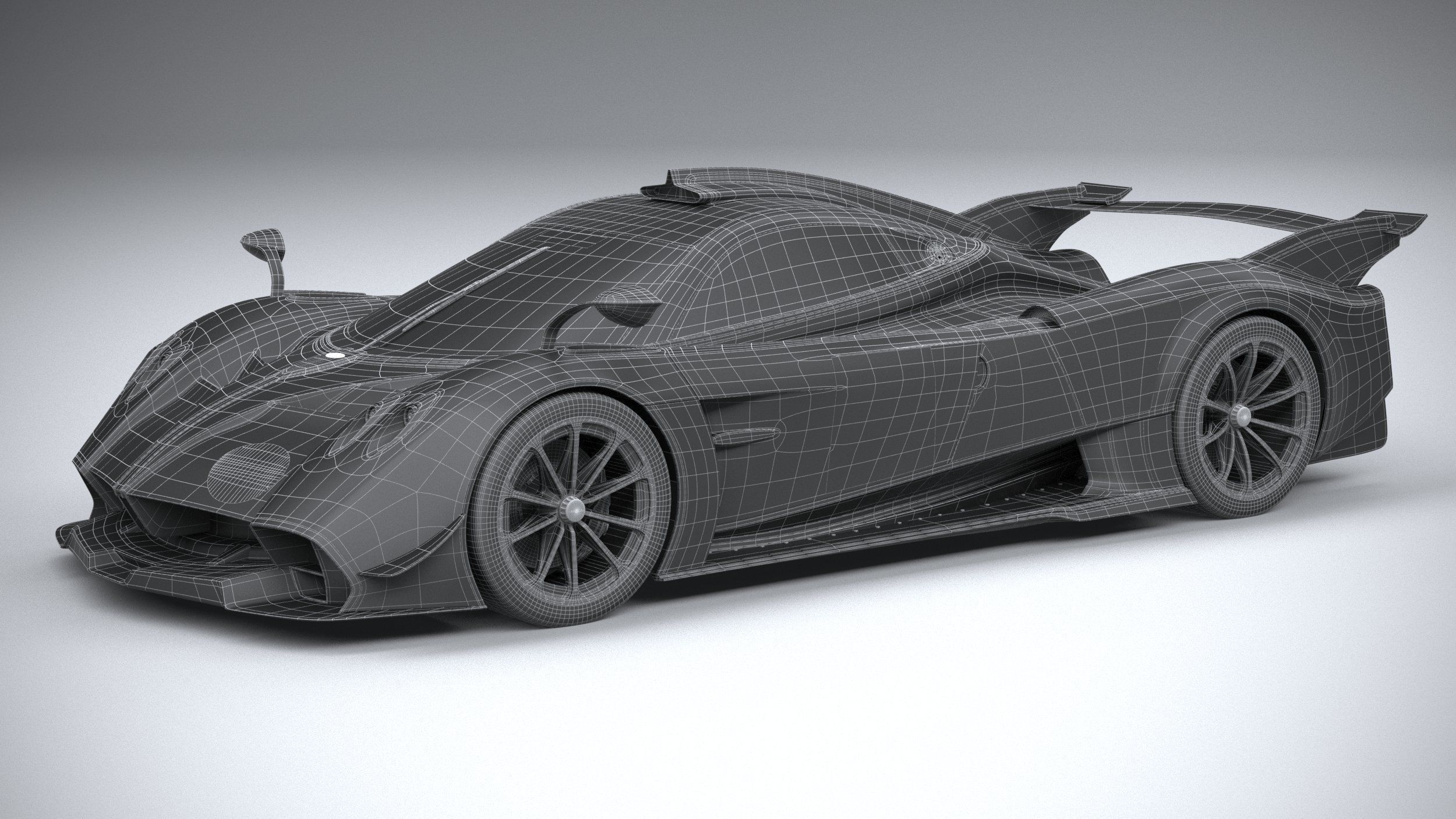 Pagani Huayra R 2021 3D model_28