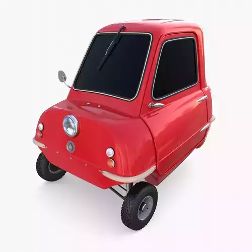 Peel P50 Red with chassis