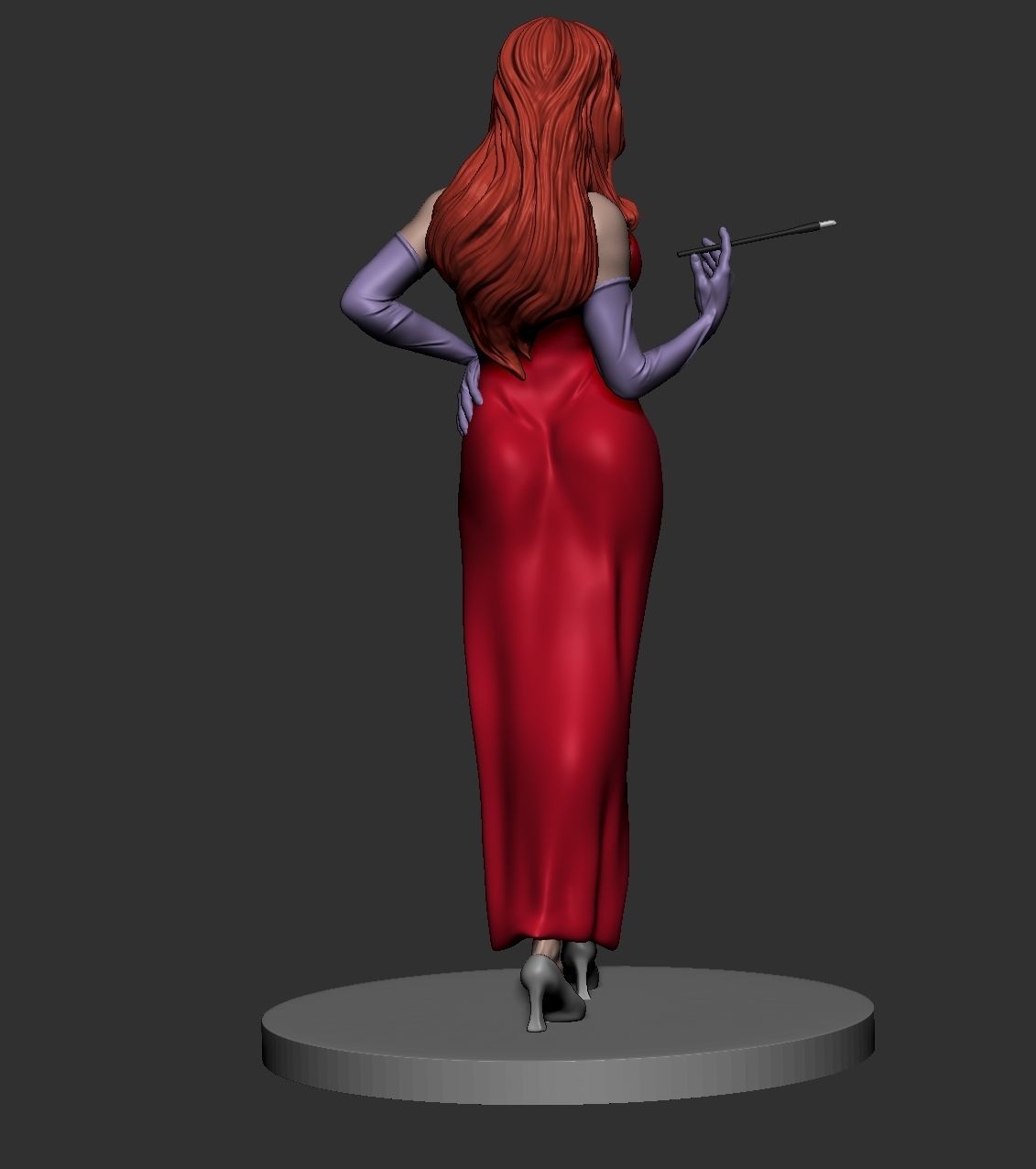 Jessica Rabbit 3D print model_11