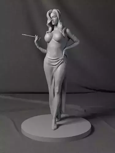 Jessica Rabbit 3D print model