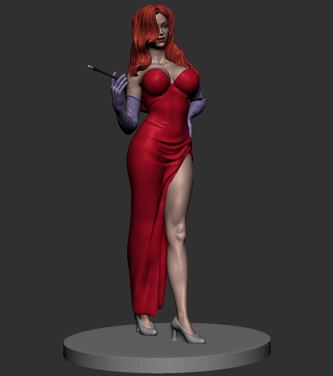 Jessica Rabbit 3D print model_14