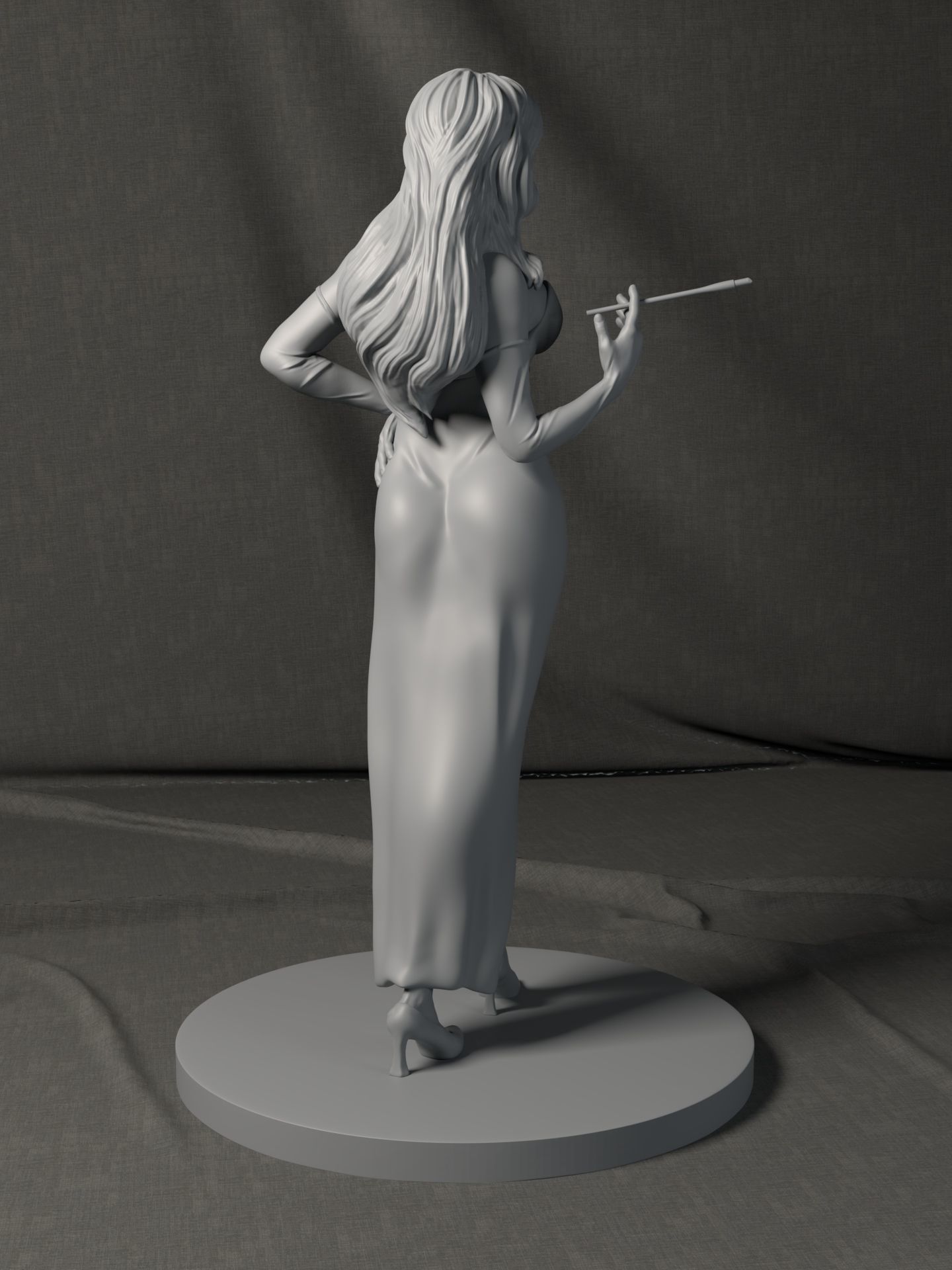 Jessica Rabbit 3D print model_4
