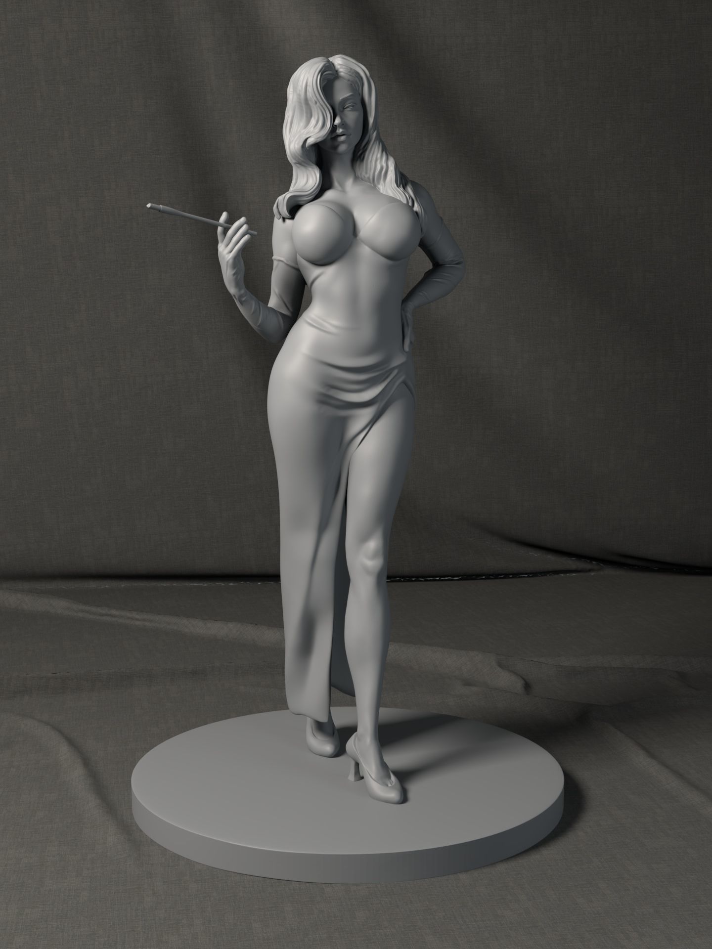 Jessica Rabbit 3D print model_7