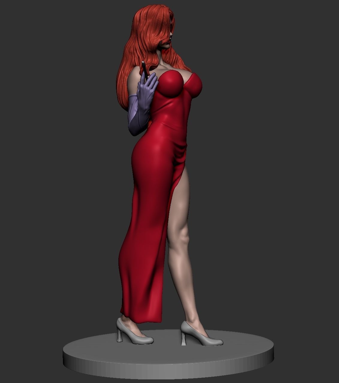 Jessica Rabbit 3D print model_13