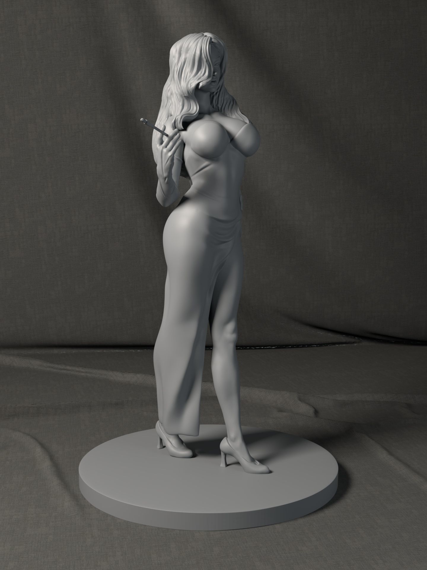 Jessica Rabbit 3D print model_6