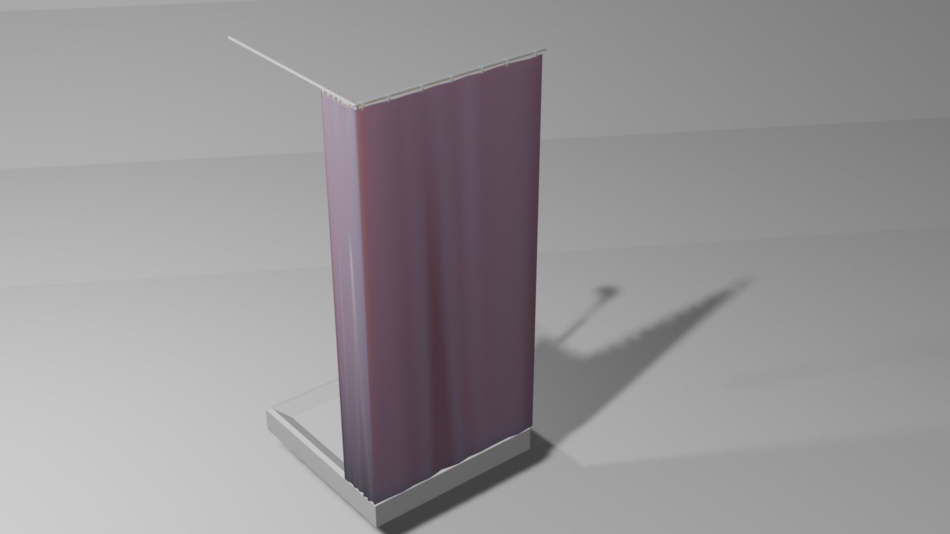 shower cabin Free low-poly 3D model_2