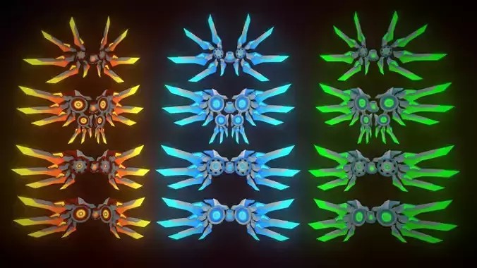 Mecha Wings - Icarus Project