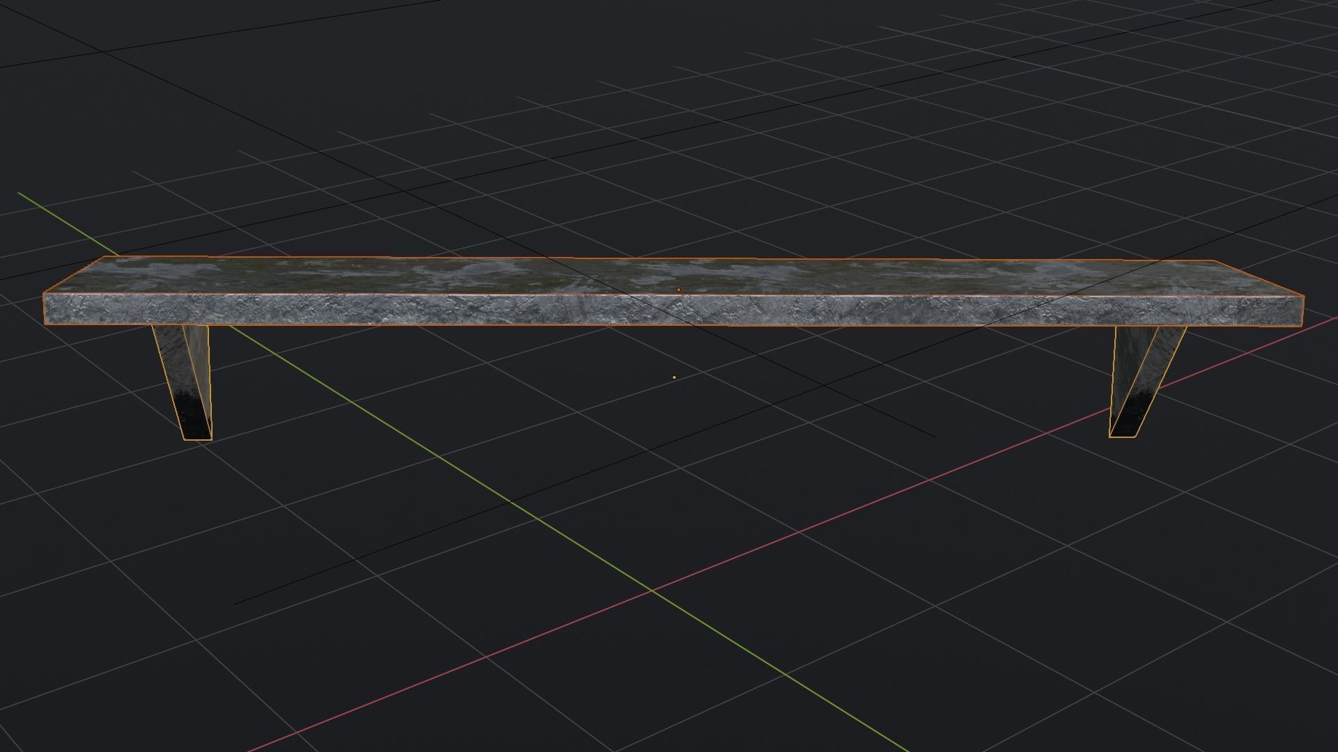 7wooden shelf game ready low poly 3D model Low-poly 3D model Low-poly 3D model_1