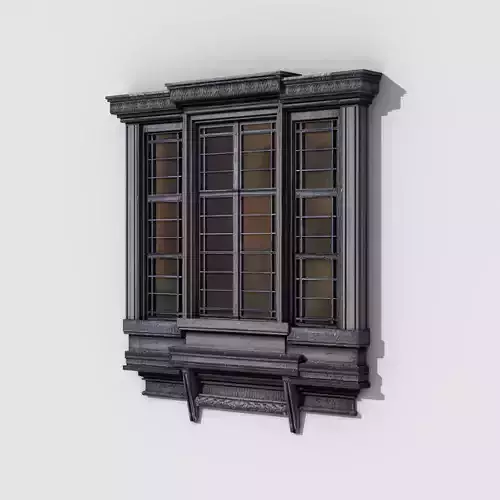 Classical Wooden Window
