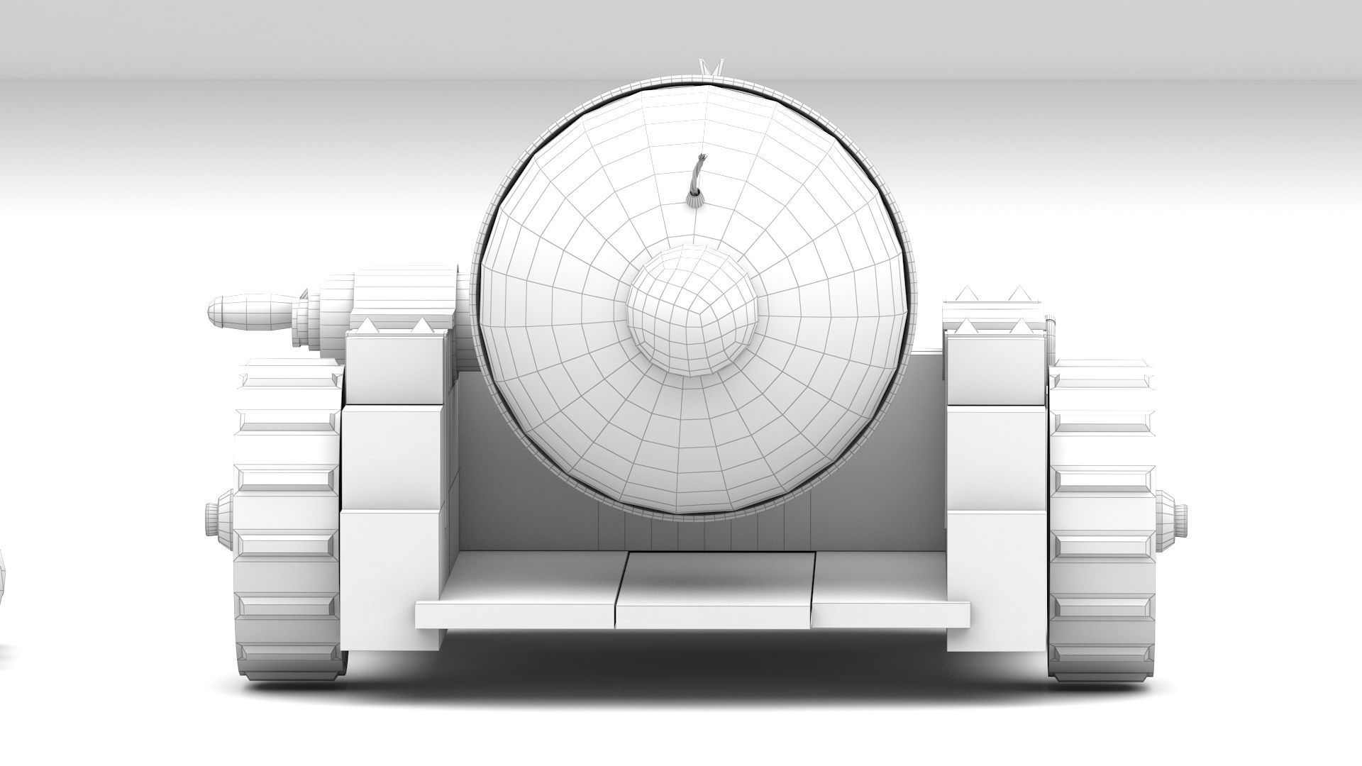Cartoon Cannon 3D model_15
