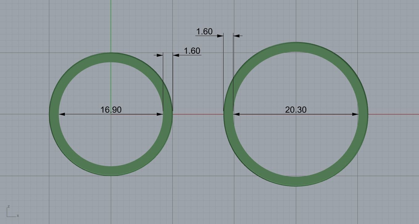 wedding rings 3D print model_3