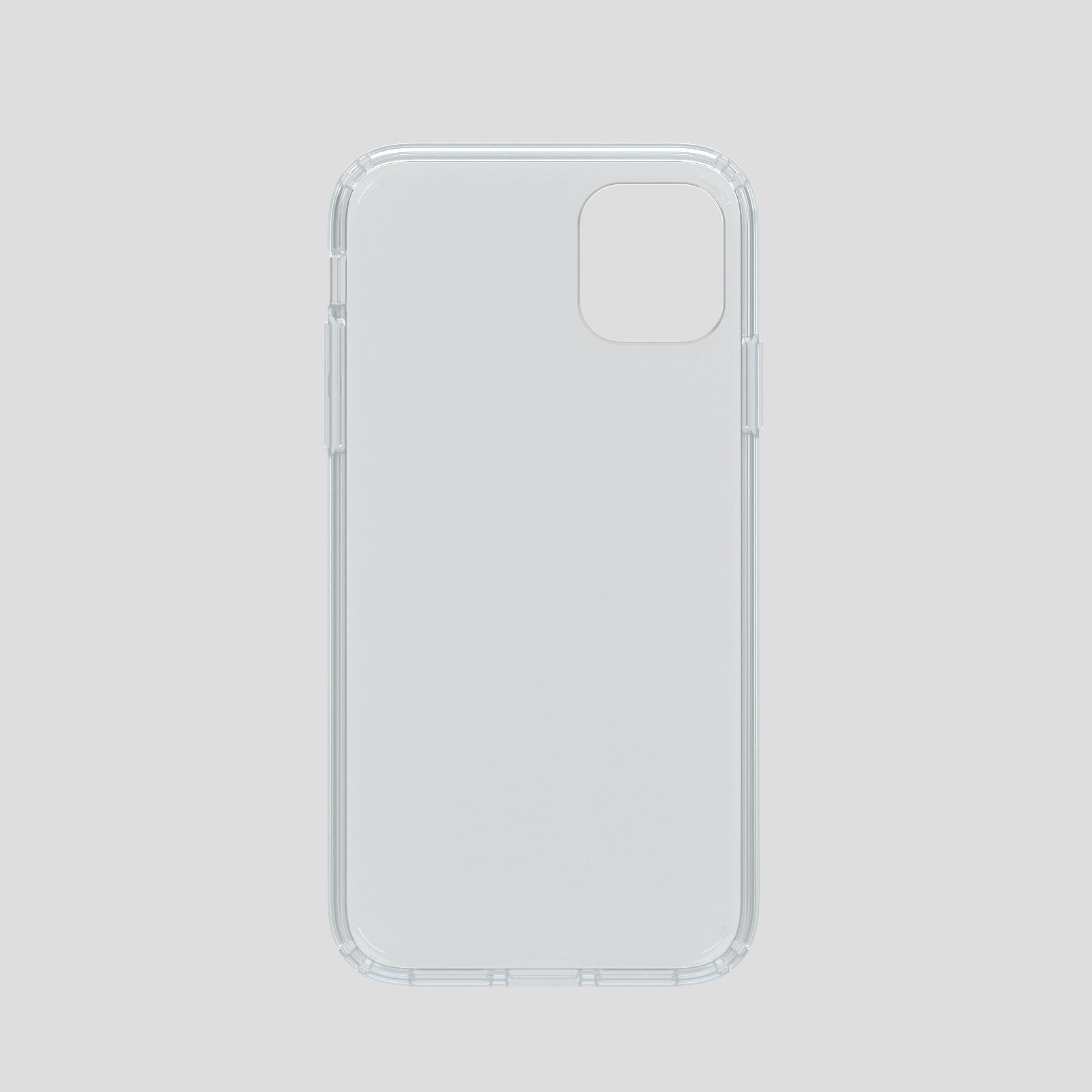 iPhone 11 Clear Case 3D print model_2