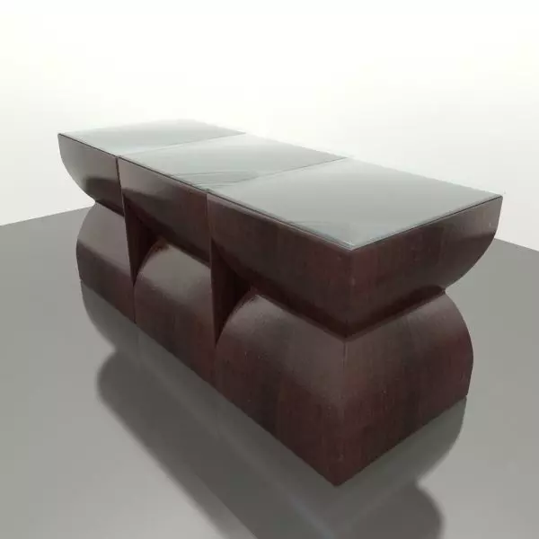 Modular Coffee Table 3D model_0
