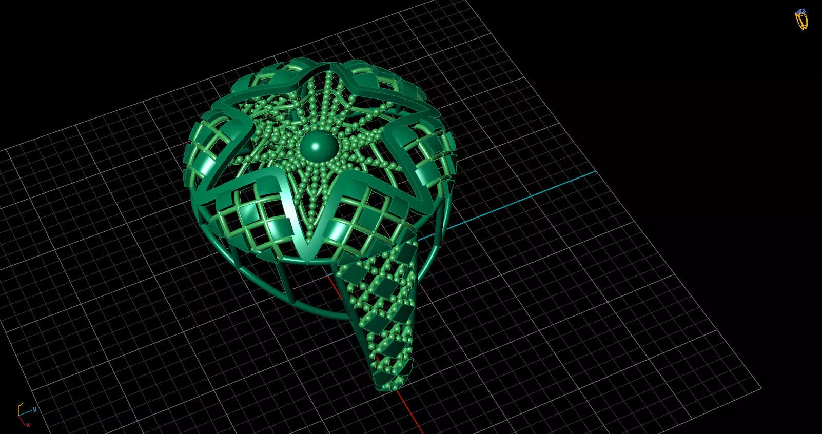 Ring 17 3D print model_0