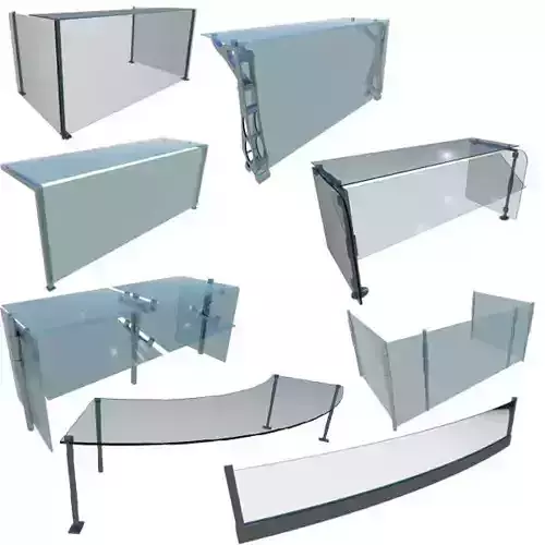 8 Sneeze Guards for a Restaurant