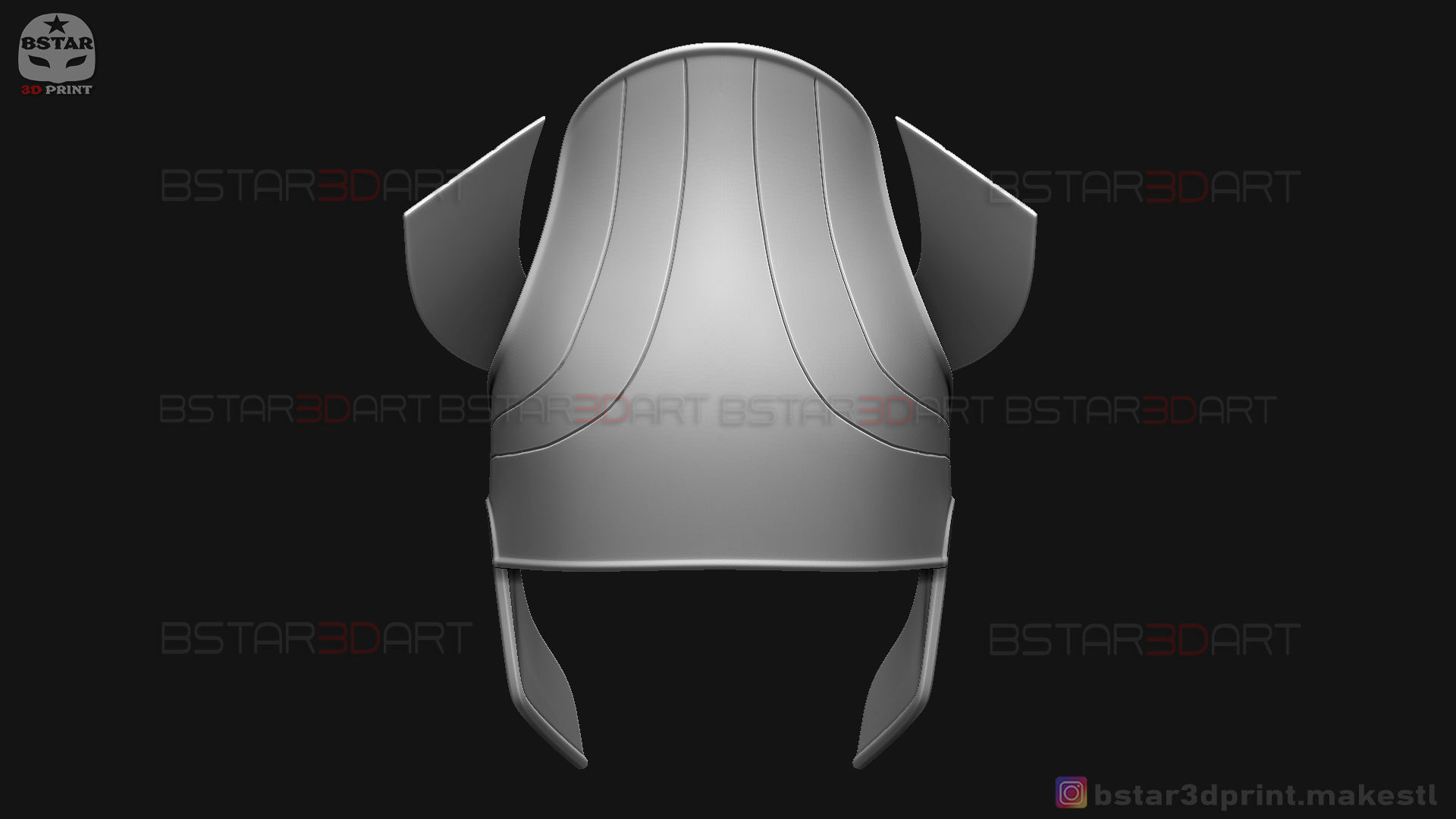 AJAK Crown - Salma Hayek Helmet - Eternals Marvel Movie 2021 3D print model_18