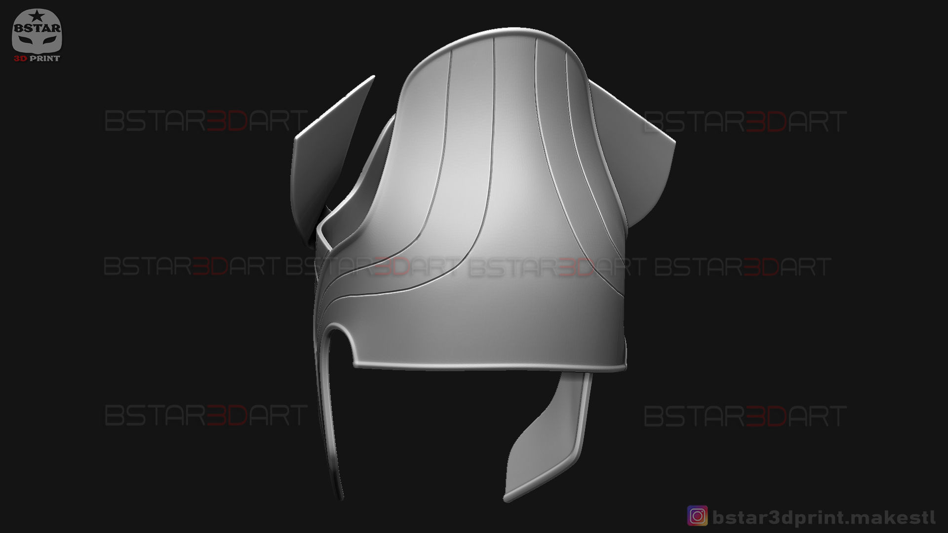 AJAK Crown - Salma Hayek Helmet - Eternals Marvel Movie 2021 3D print model_17