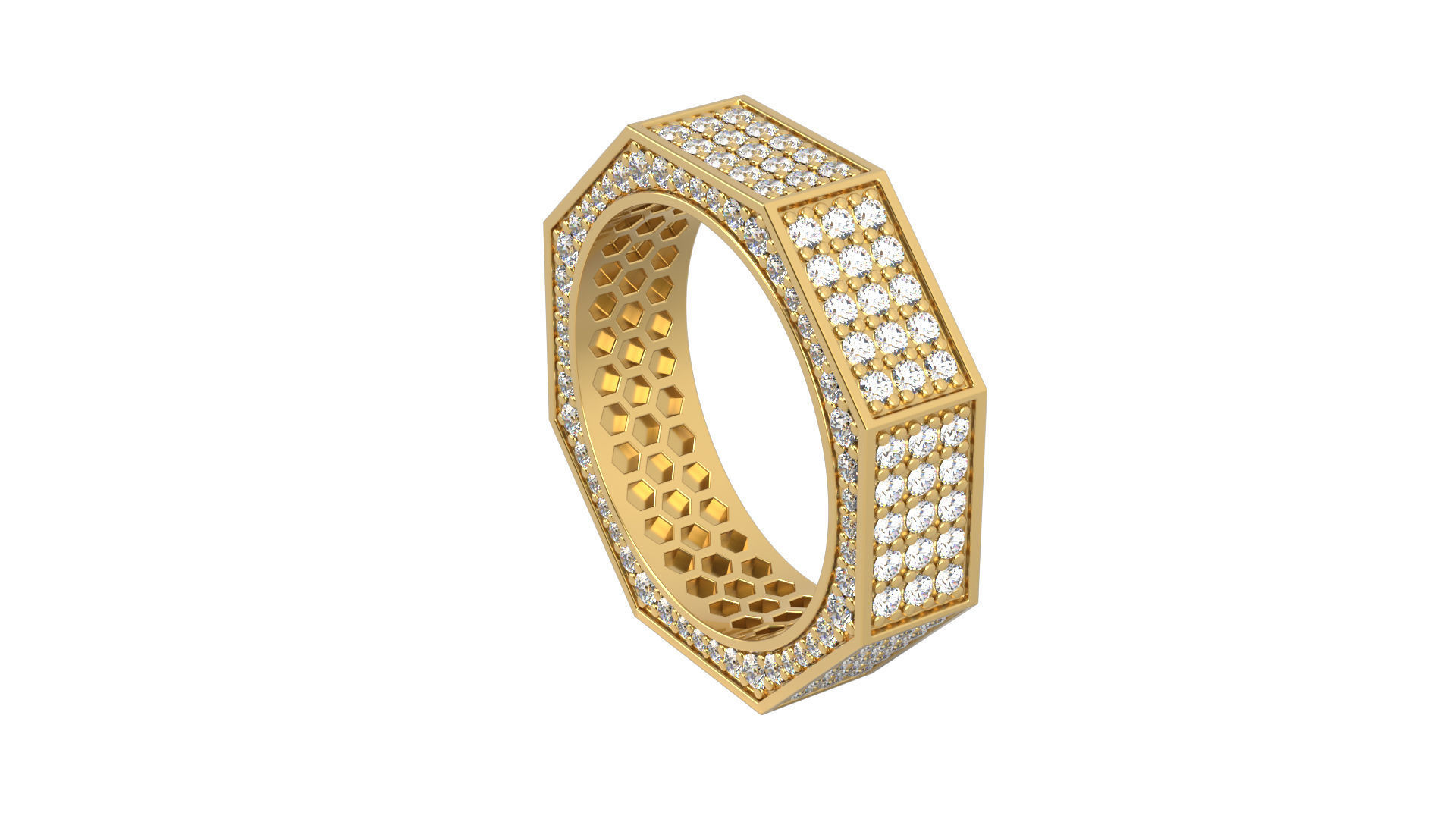 Ring N8 Size 7 3D print model_6