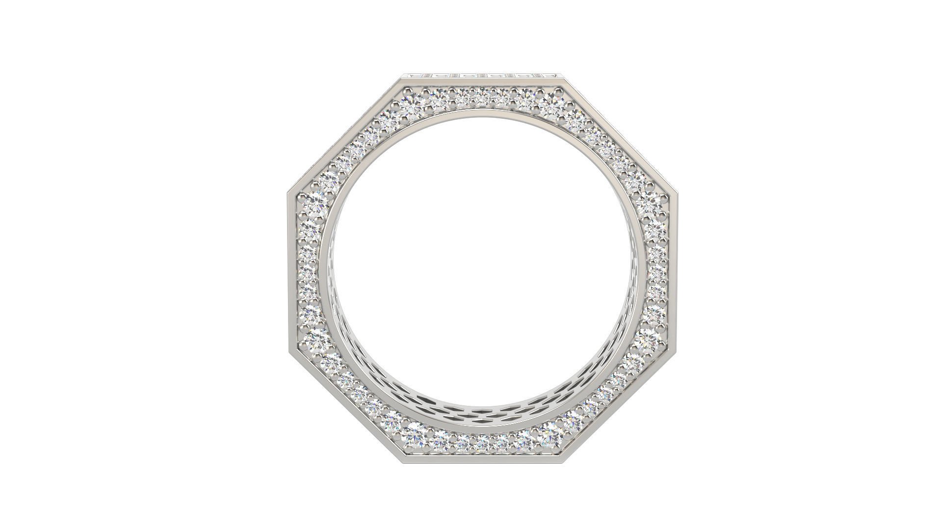 Ring N8 Size 7 3D print model_4