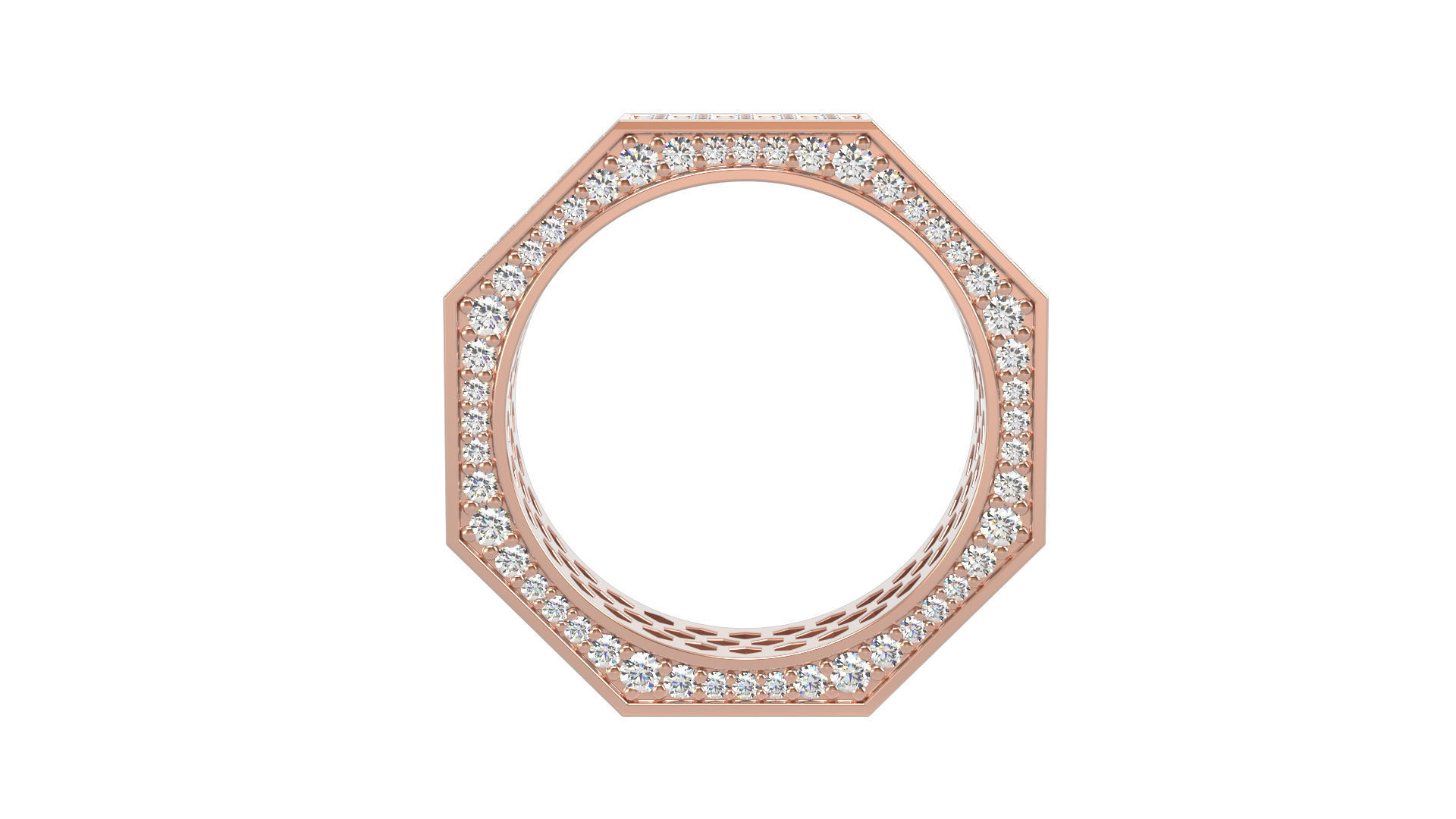 Ring N8 Size 7 3D print model_5