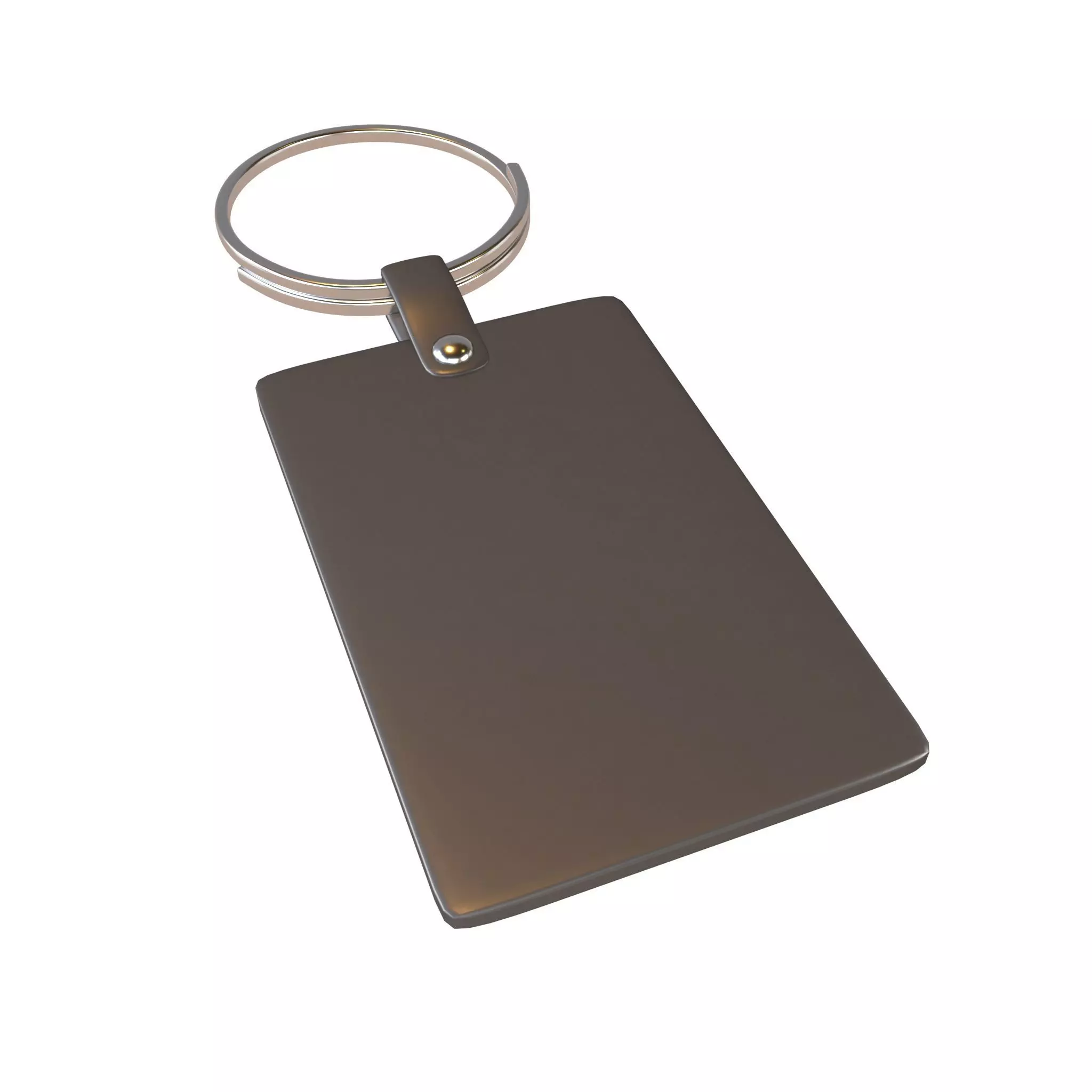 Key Ring v5 002 Low-poly 3D model_0