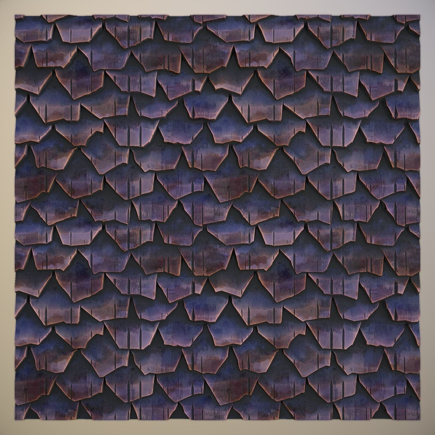 Stylized Roof PBR seamless material Texture_1