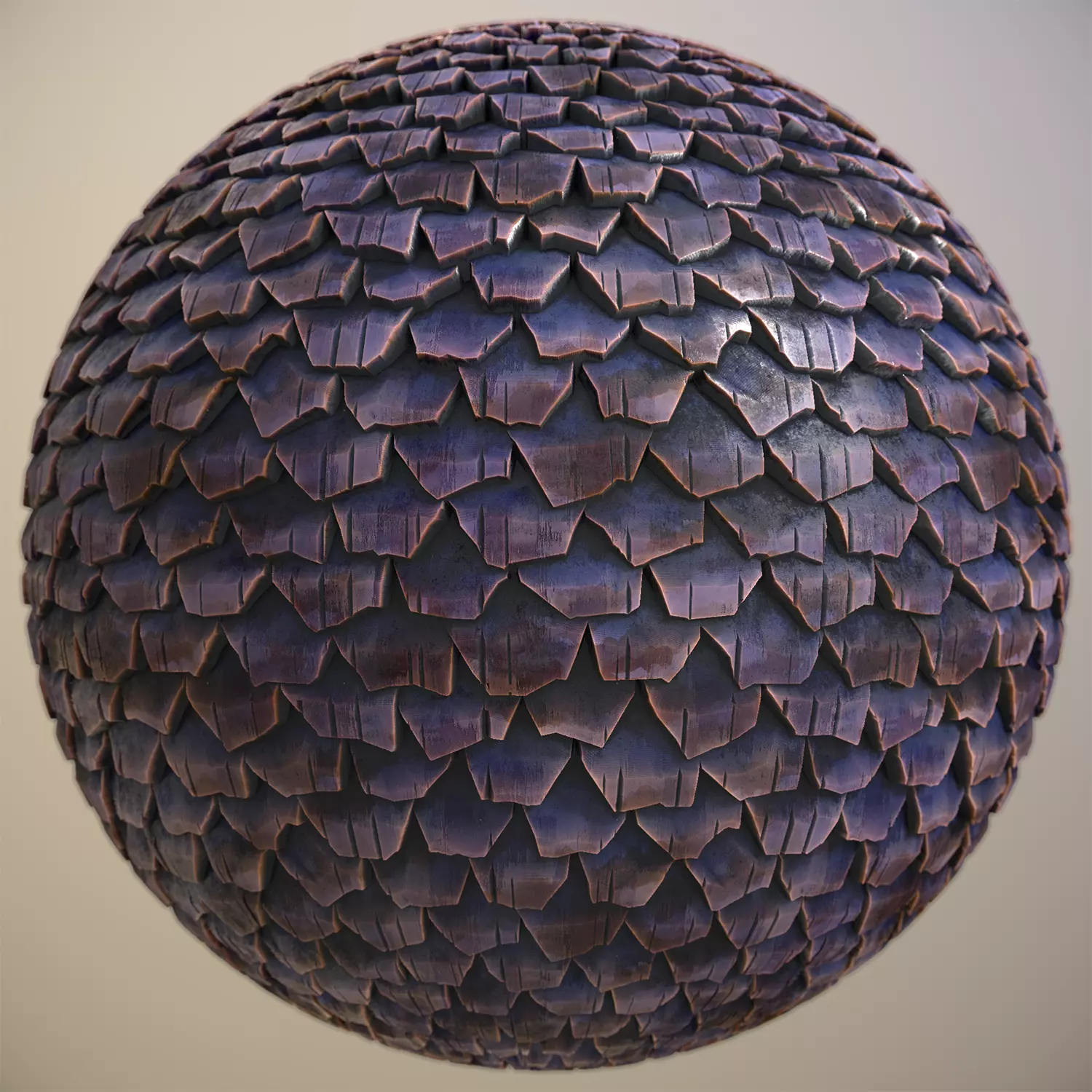 Stylized Roof PBR seamless material Texture_0