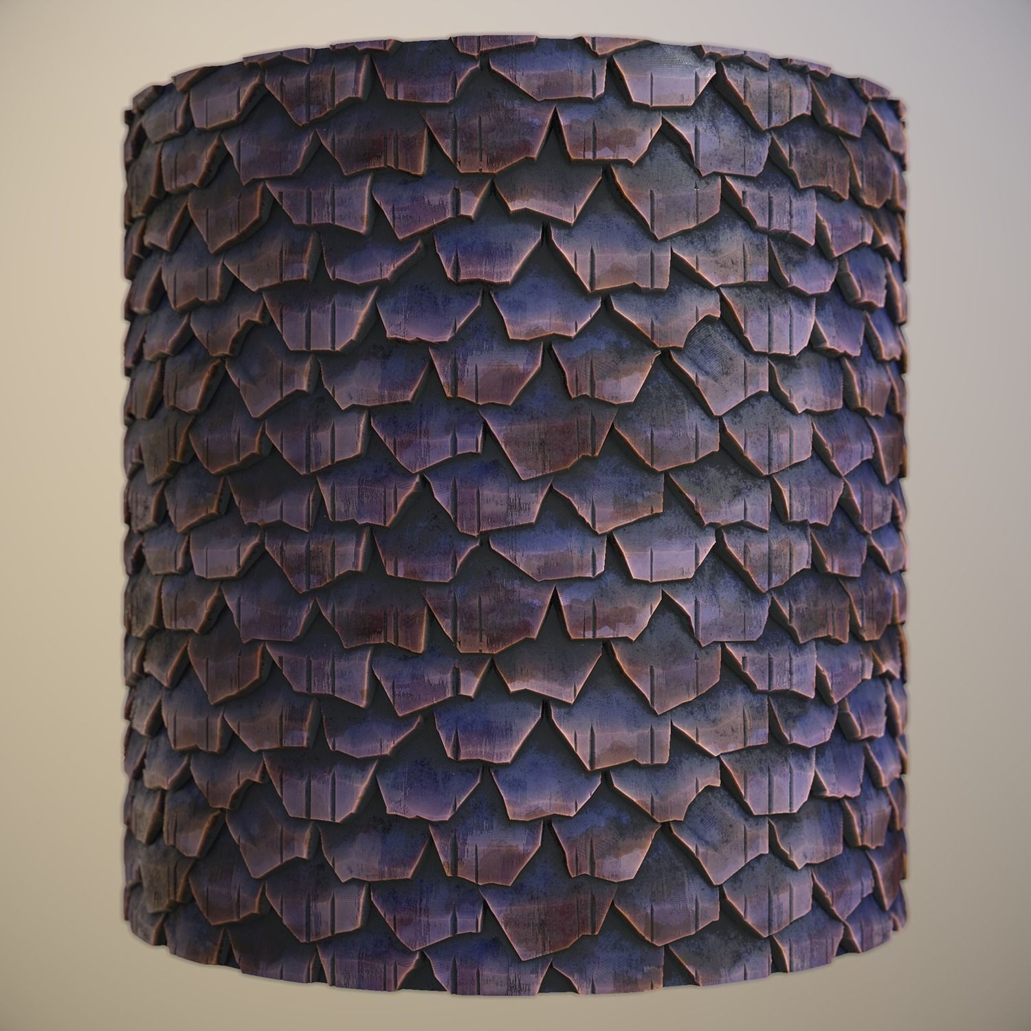 Stylized Roof PBR seamless material Texture_2