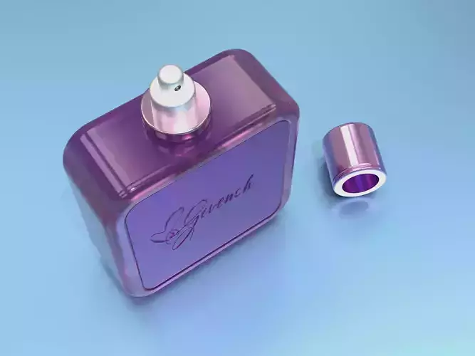 Perfume Bottle Low-poly 3D model 3D model