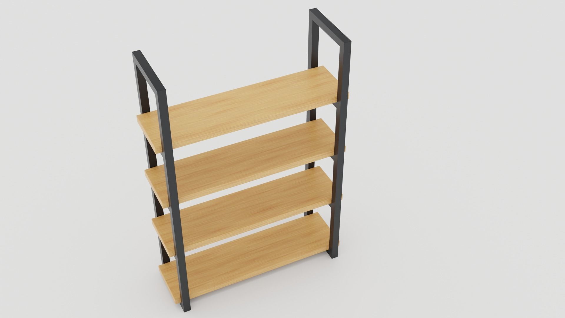 Klasika Series Bookcase Set of 3 pieces 3D model_5