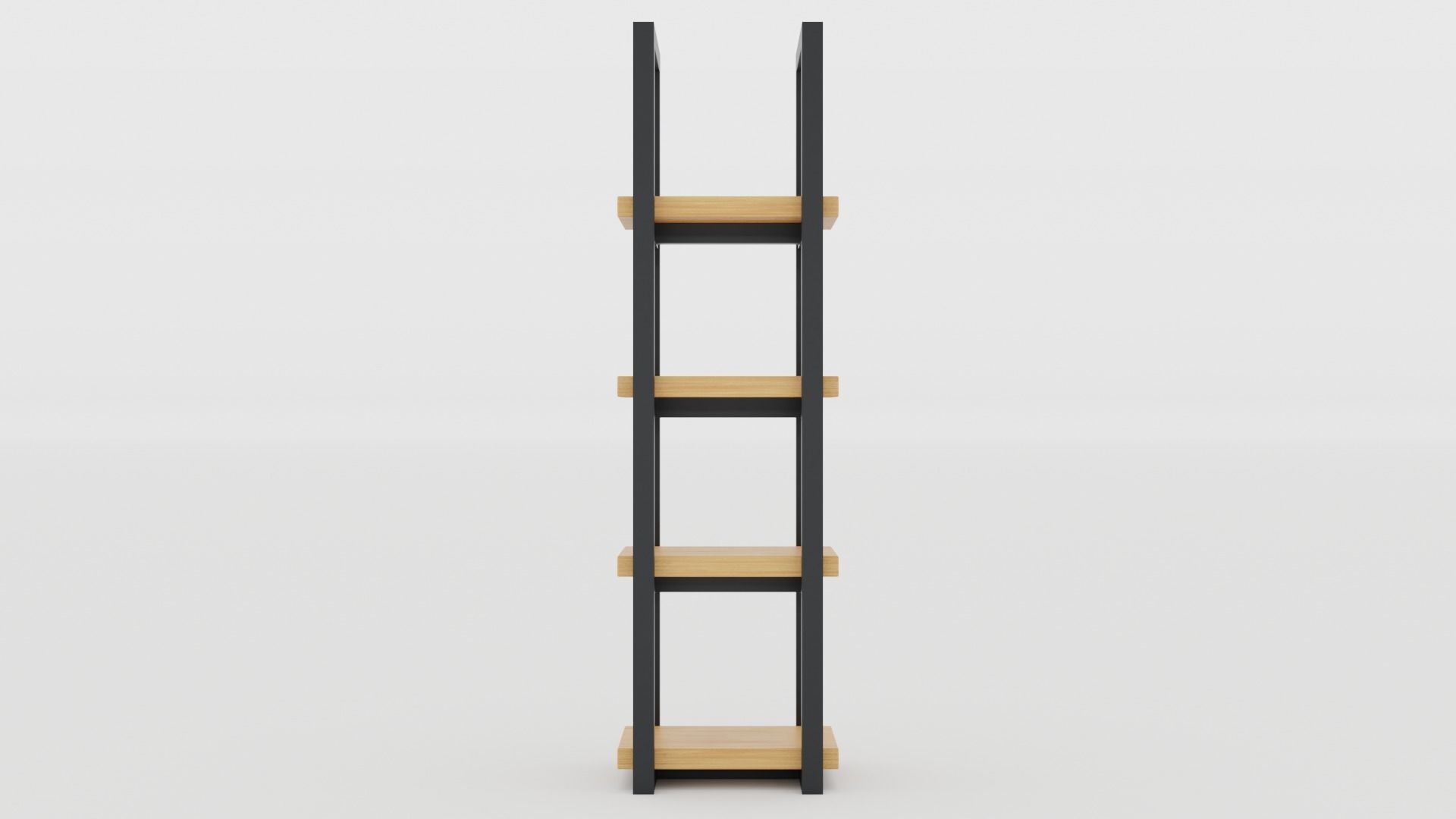 Klasika Series Bookcase Set of 3 pieces 3D model_8