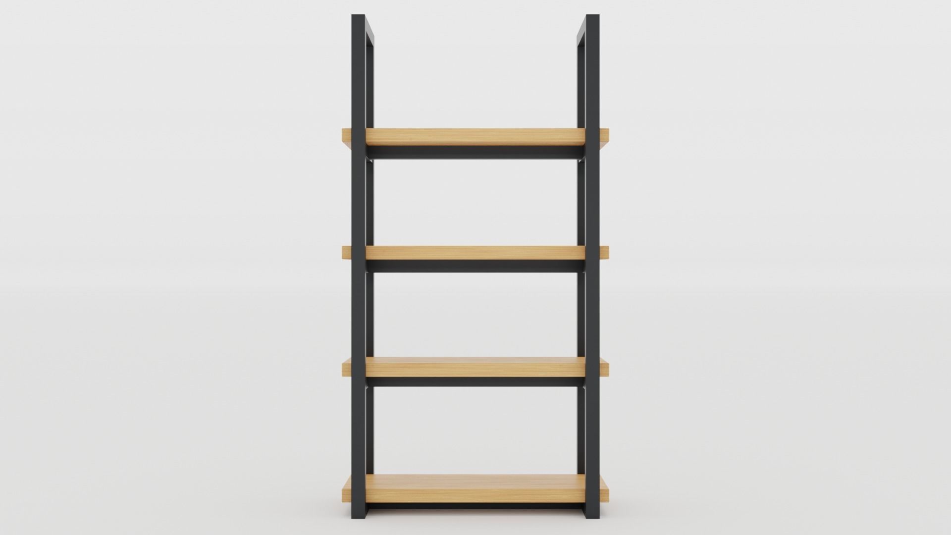 Klasika Series Bookcase Set of 3 pieces 3D model_6