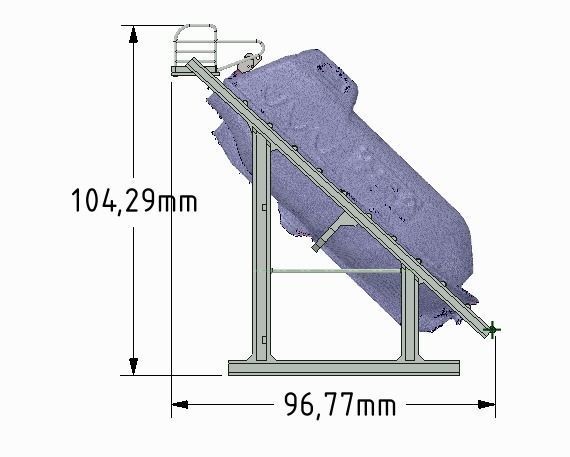 Type A lifeboat with stand 3D print model_3