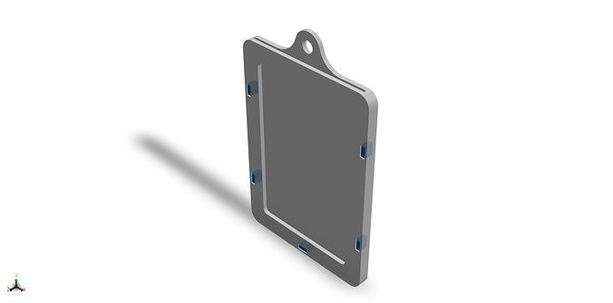 Badge Holder 3D print model