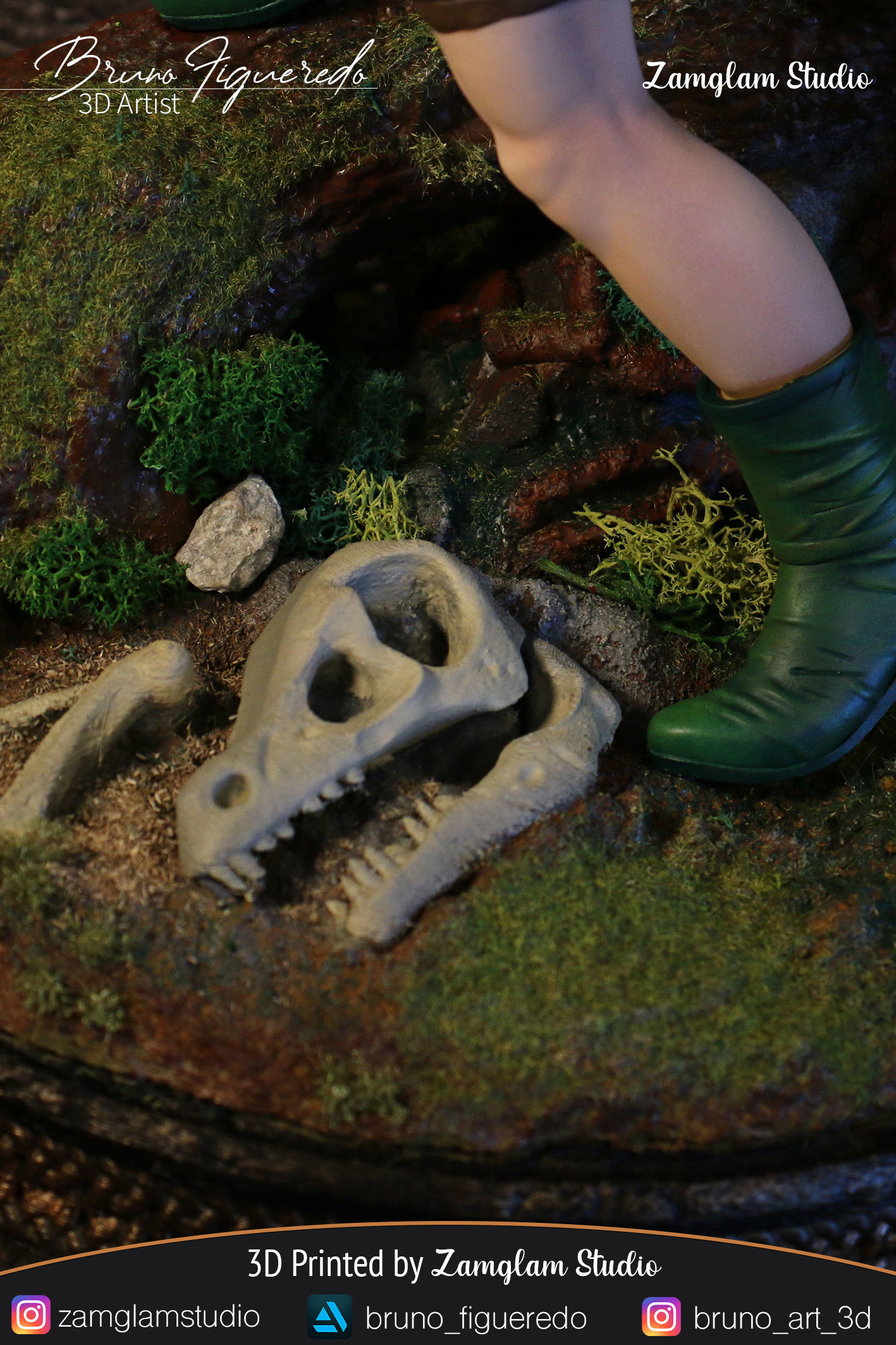  Rogue Terra Selvagem  3D print model_4