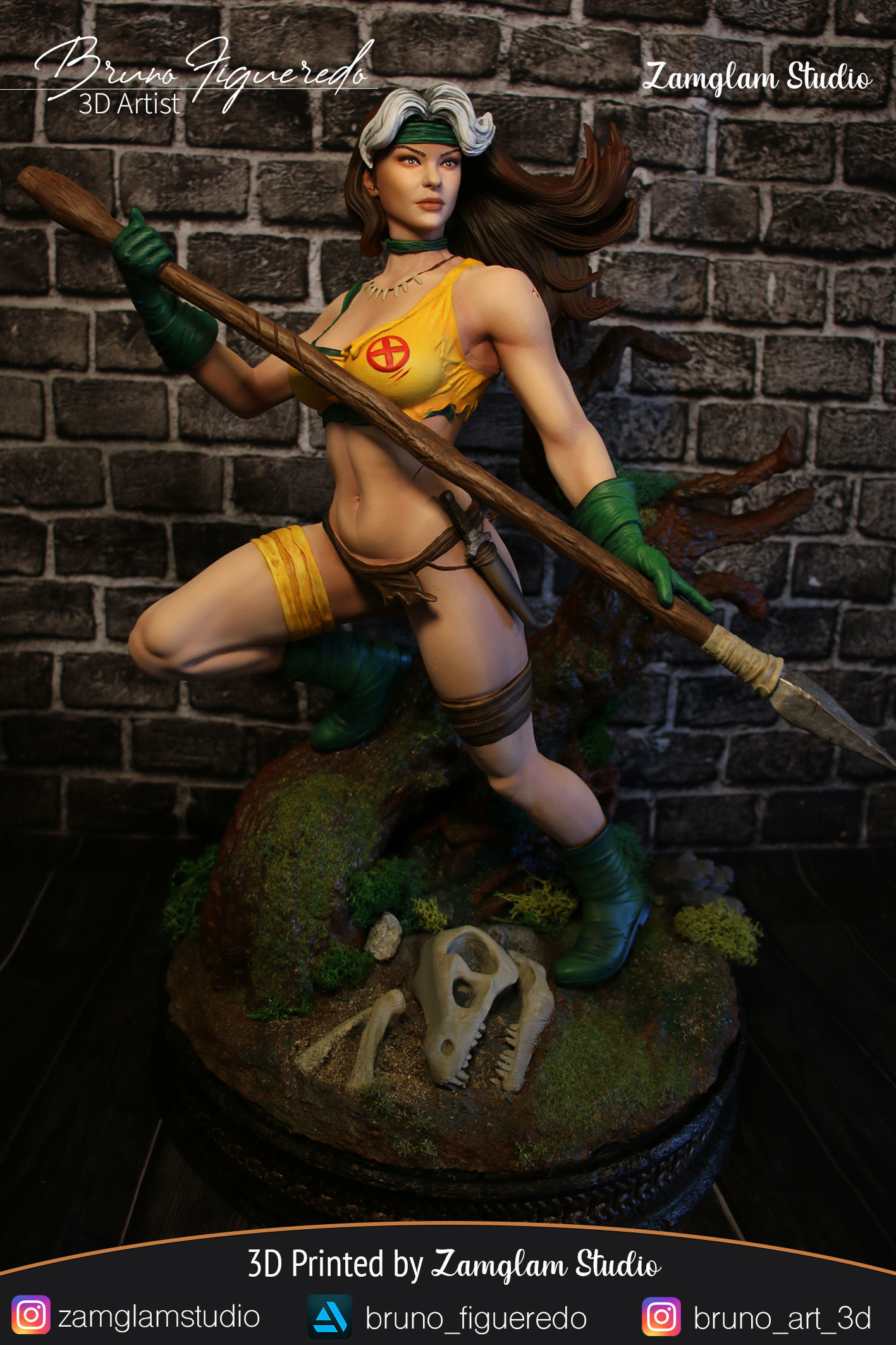  Rogue Terra Selvagem  3D print model_1