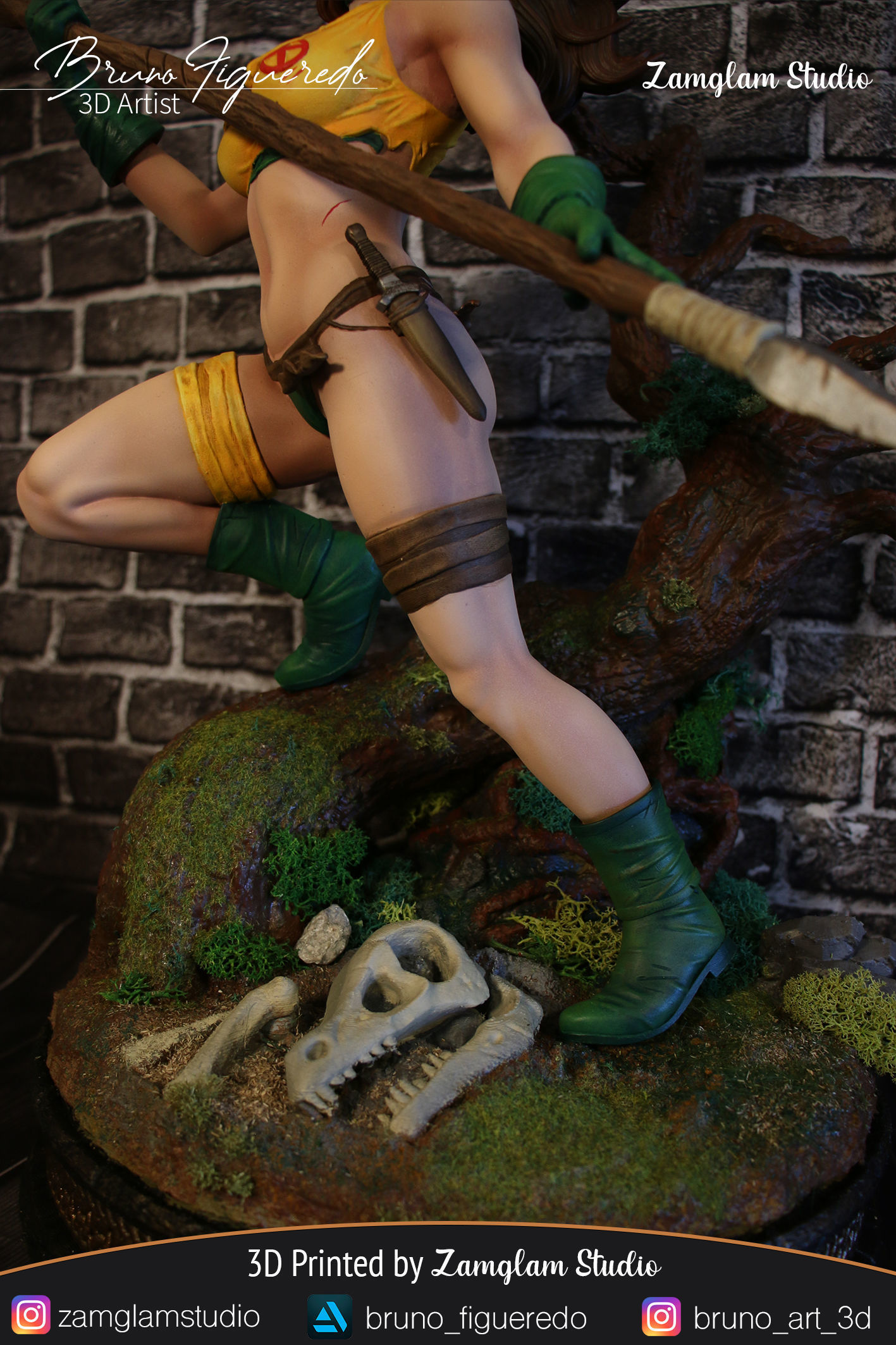  Rogue Terra Selvagem  3D print model_6