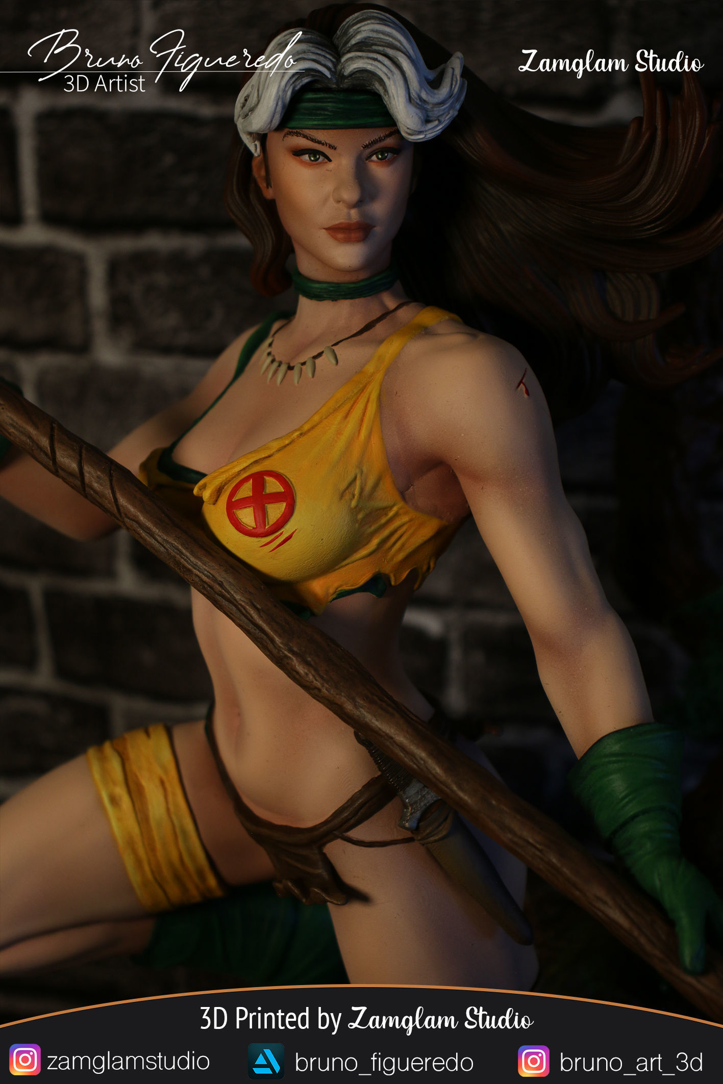  Rogue Terra Selvagem  3D print model_7