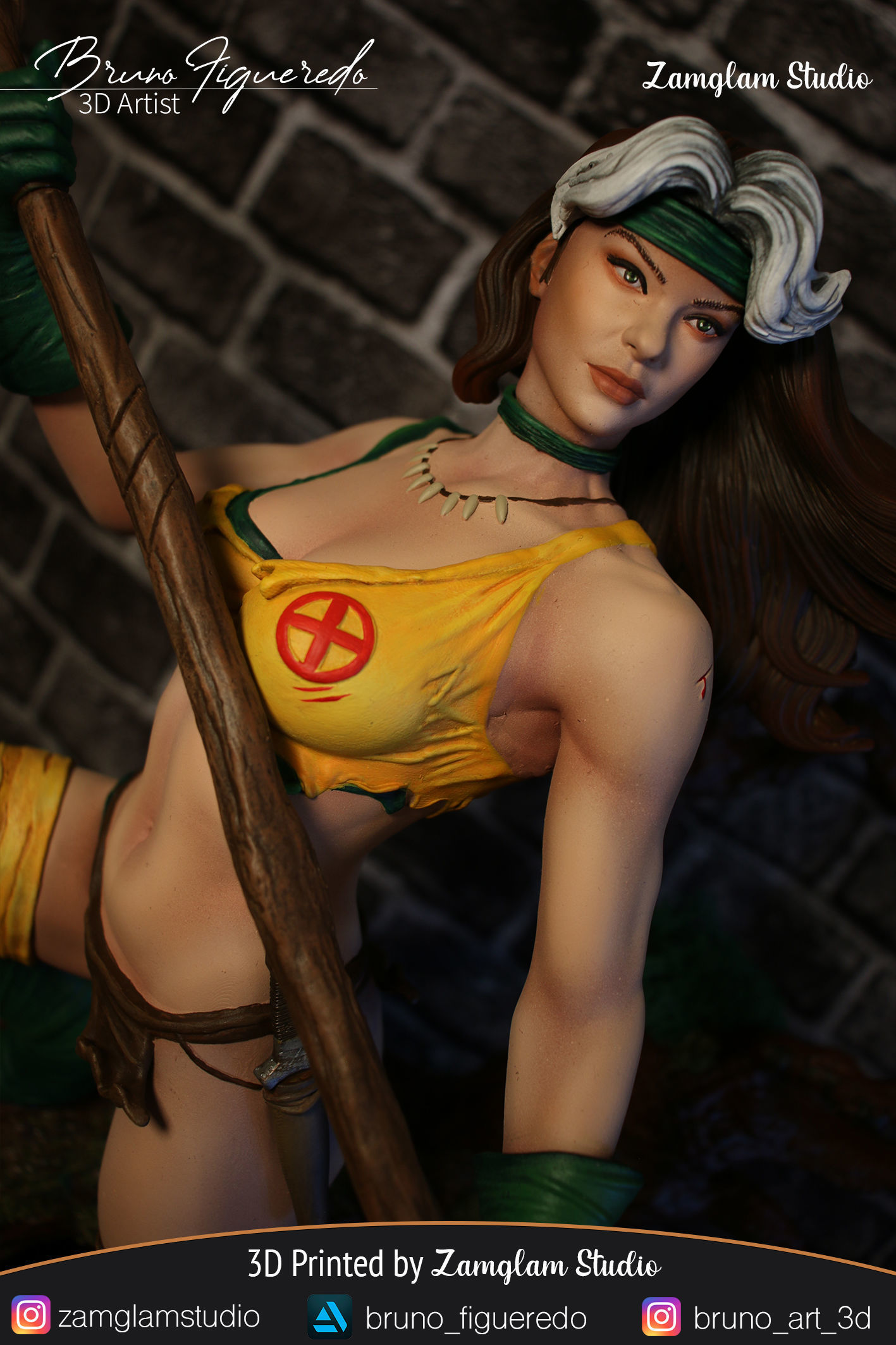  Rogue Terra Selvagem  3D print model_2