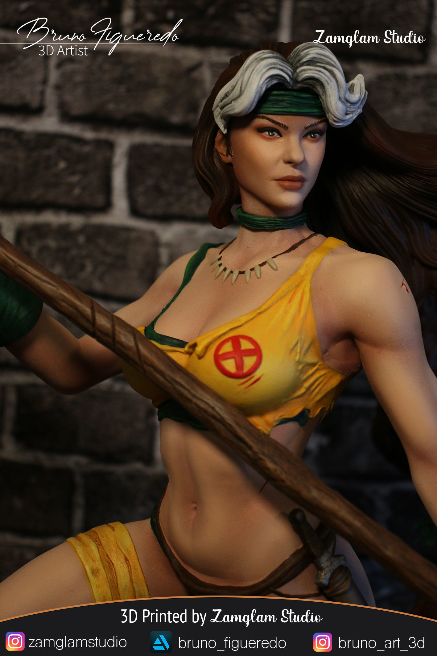  Rogue Terra Selvagem  3D print model_10