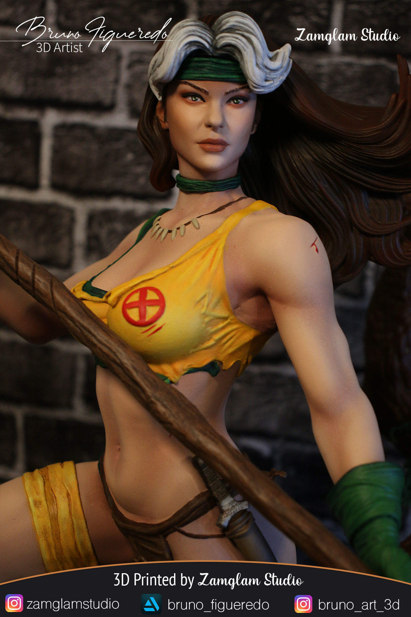  Rogue Terra Selvagem  3D print model_11