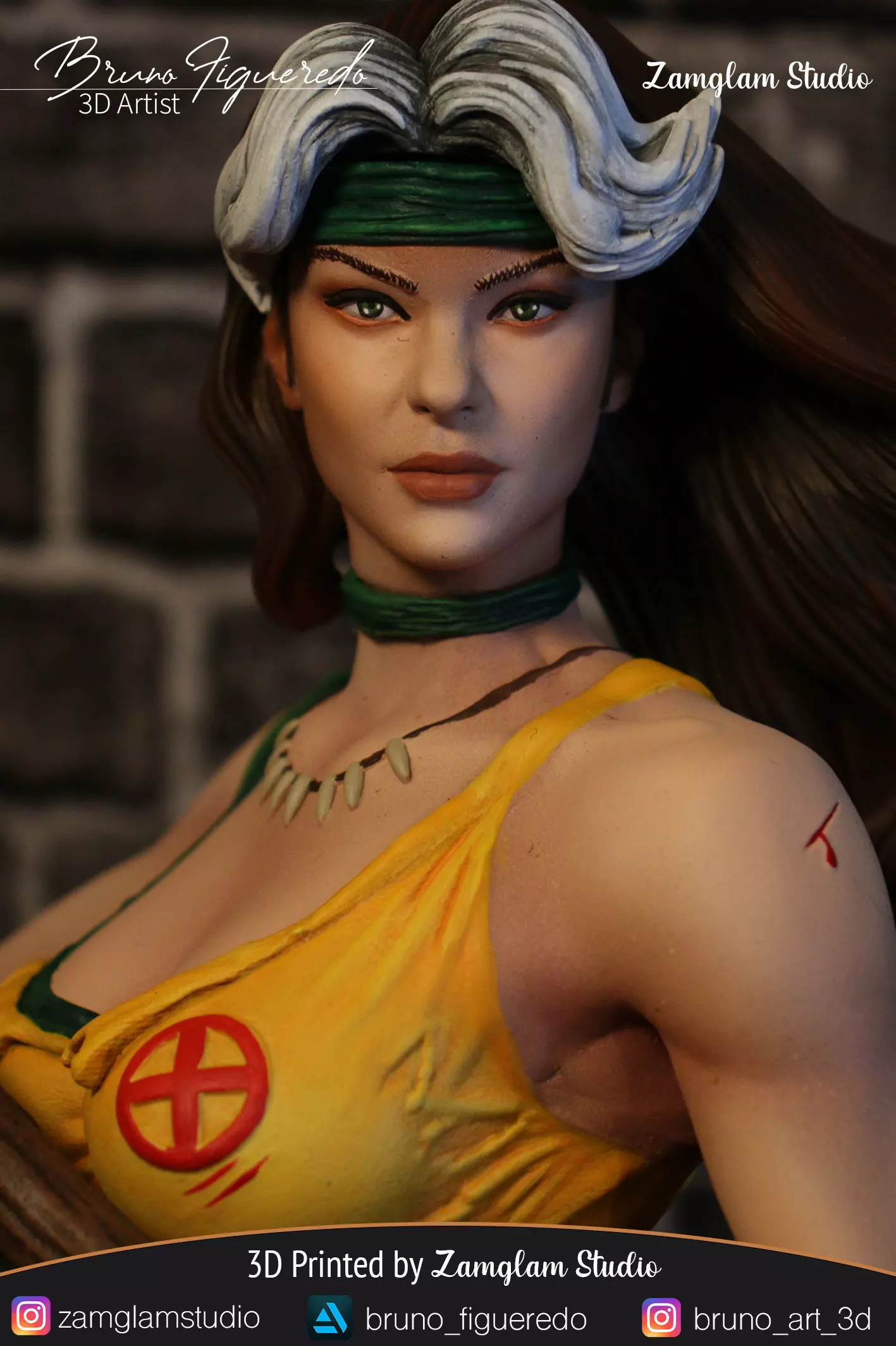  Rogue Terra Selvagem  3D print model_0