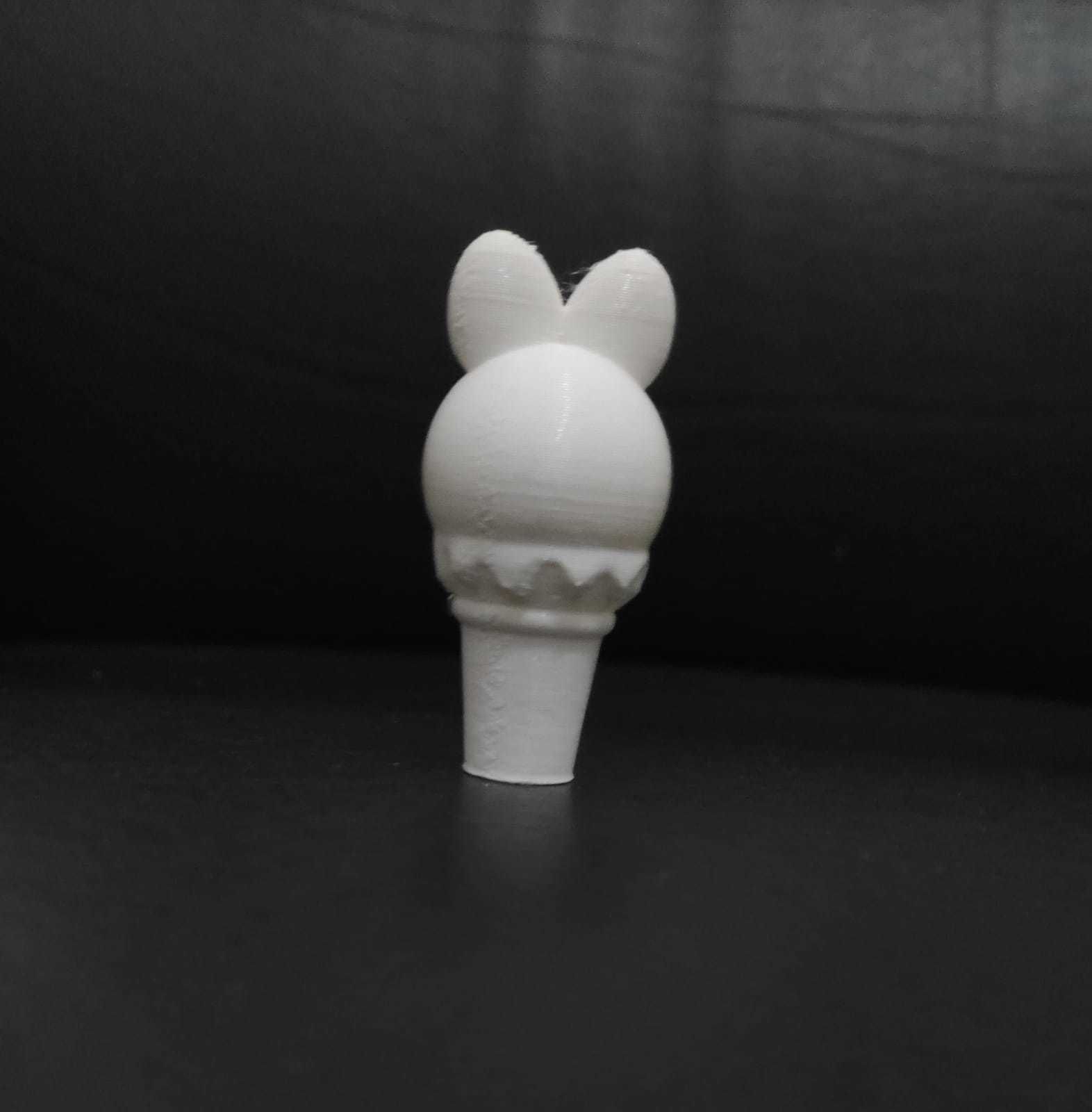 Bunny Ice cream 3D print model_5