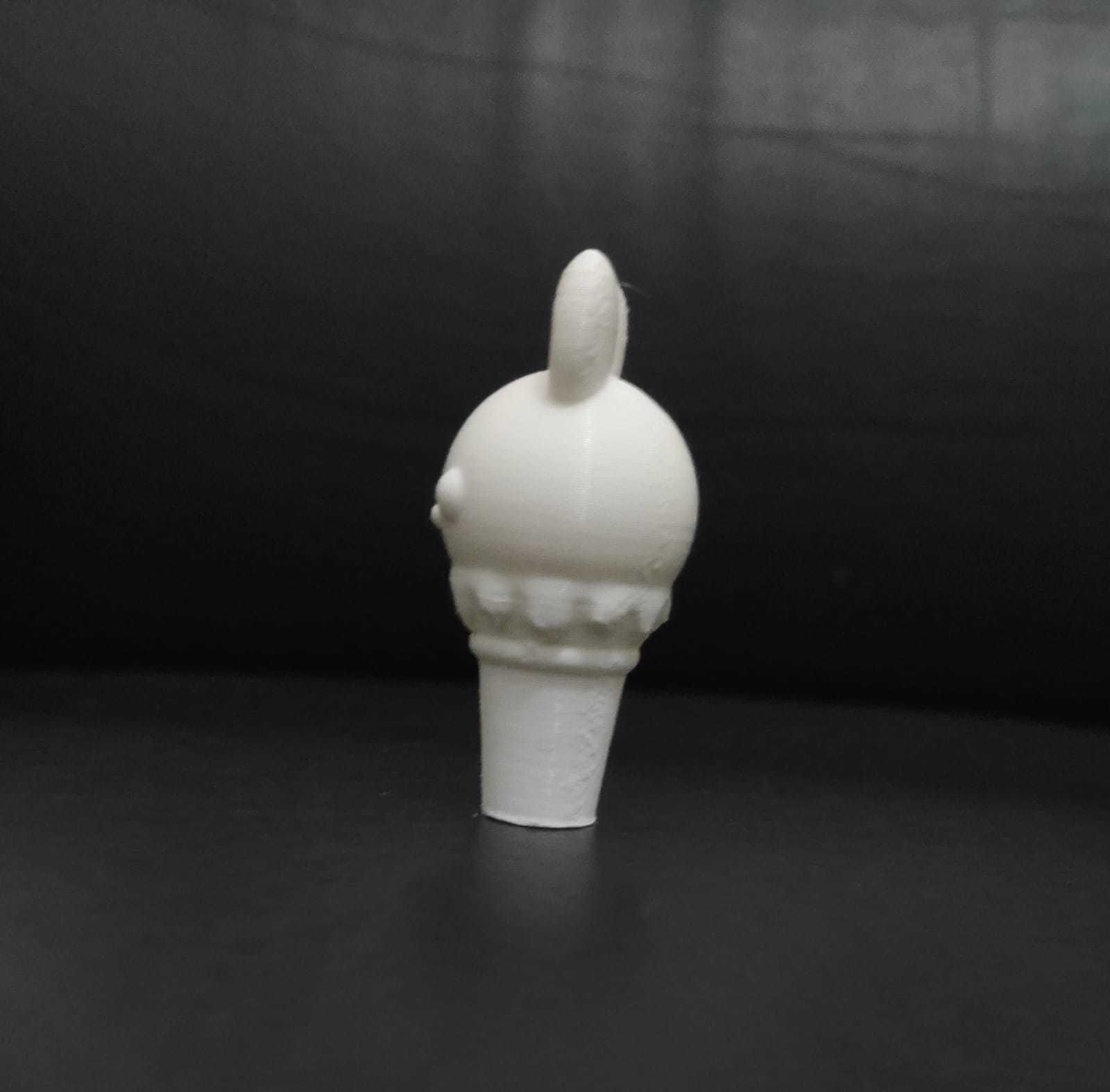 Bunny Ice cream 3D print model_4