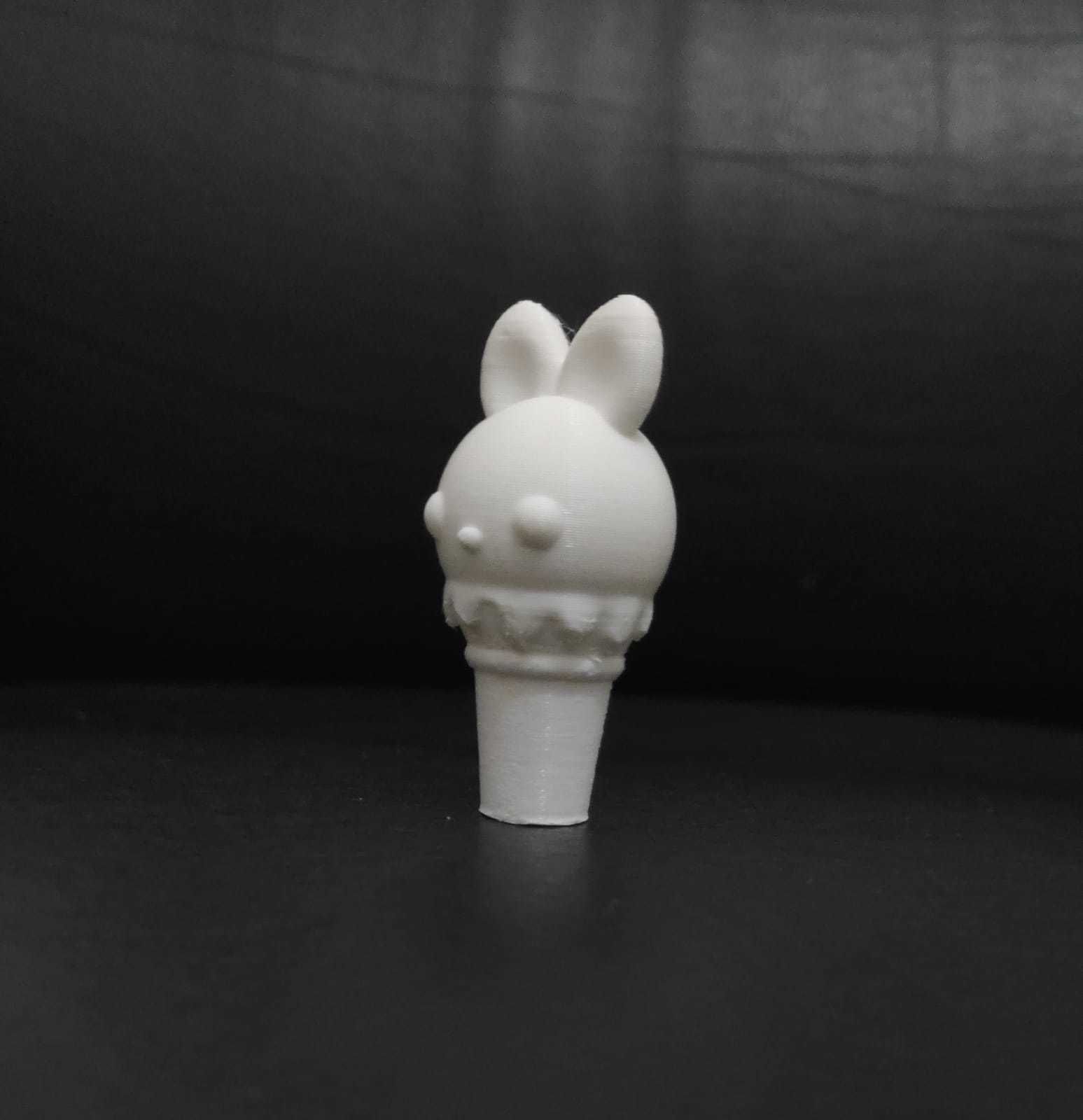 Bunny Ice cream 3D print model_9